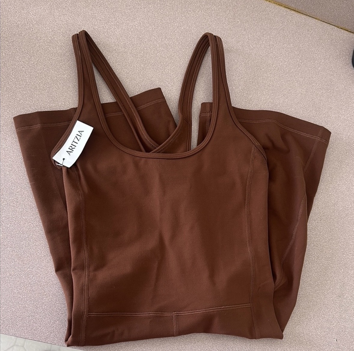 NWT Aritzia Brown Life Surge Romper