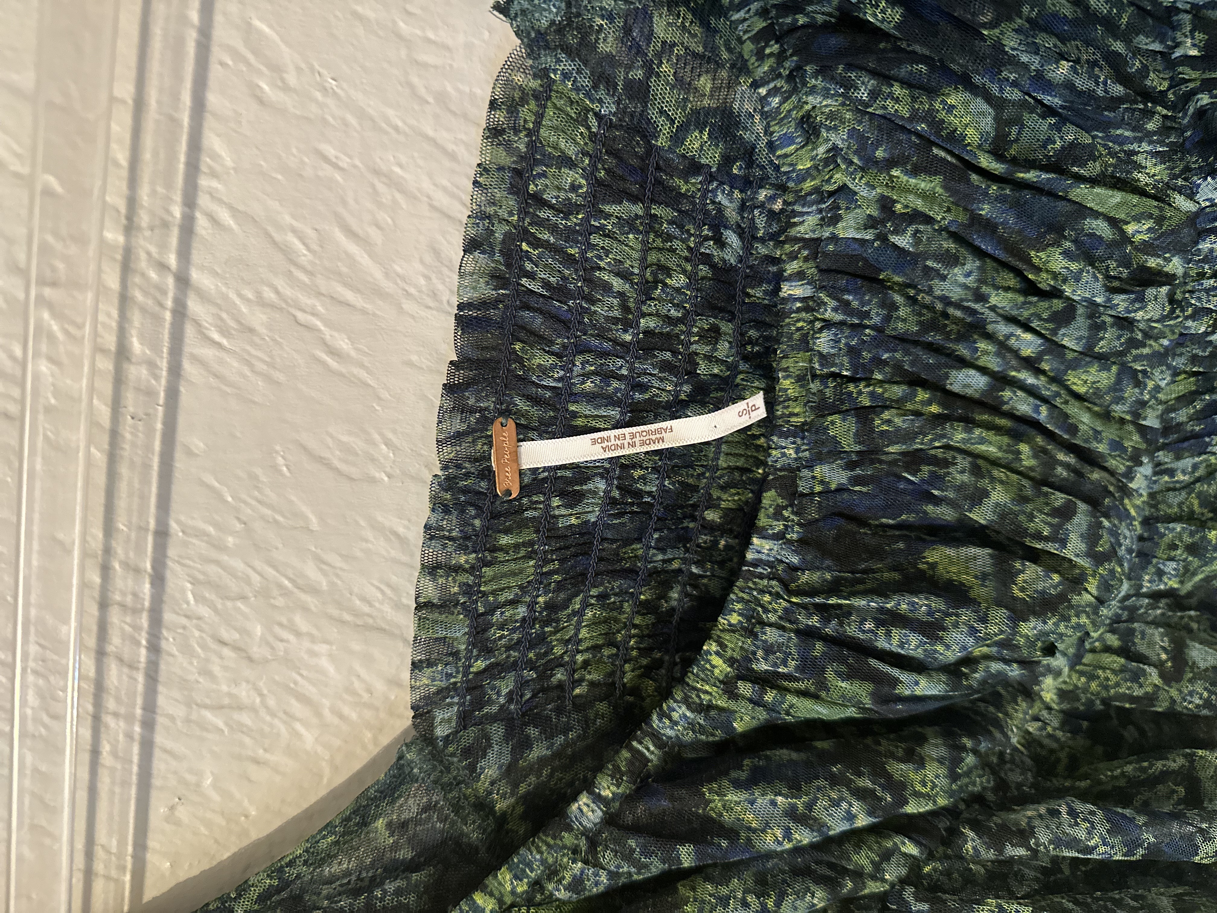 Free People Penelope Smocked Blouse thumbnail 3