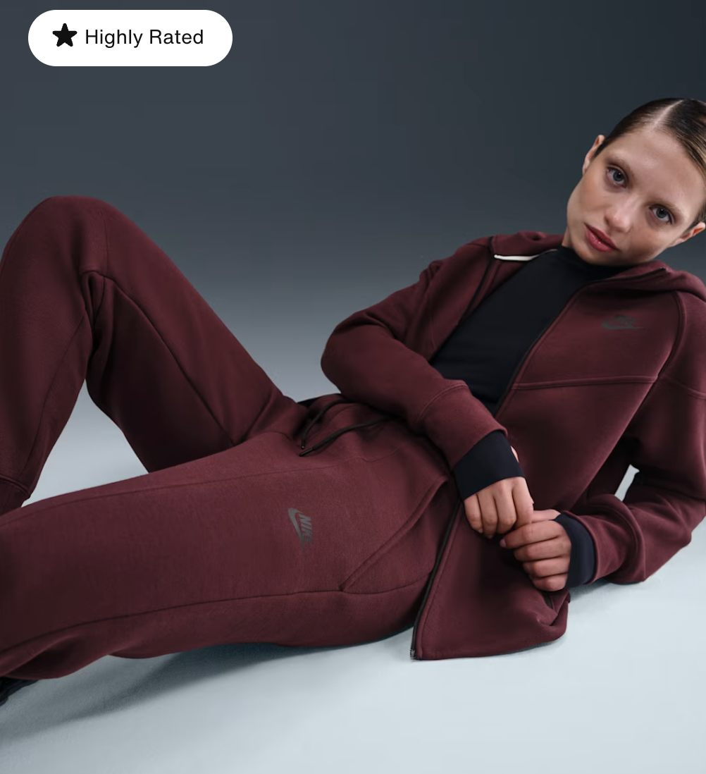 NWT Nike Standard Fit Mid Rise Full Length Jogger