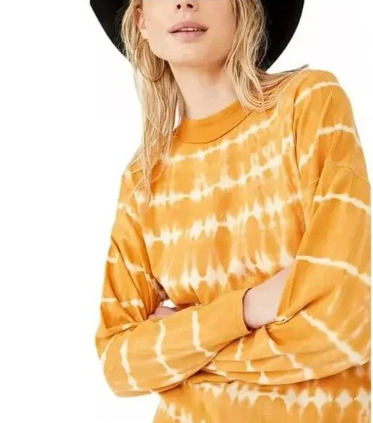 Free People Tie Dyed Mock Neck thumbnail 2