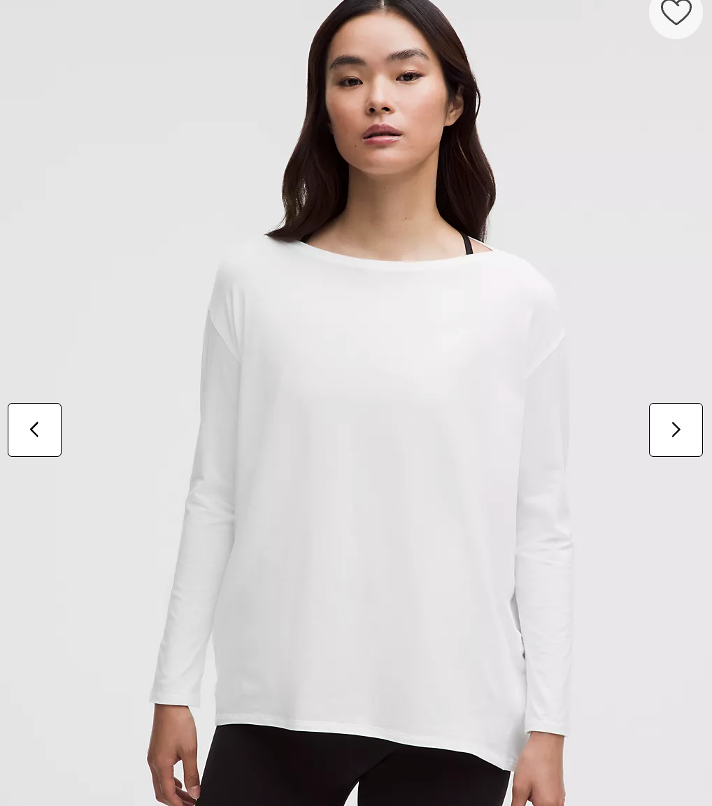 Lululemon Back In Action Long Sleeve thumbnail 2