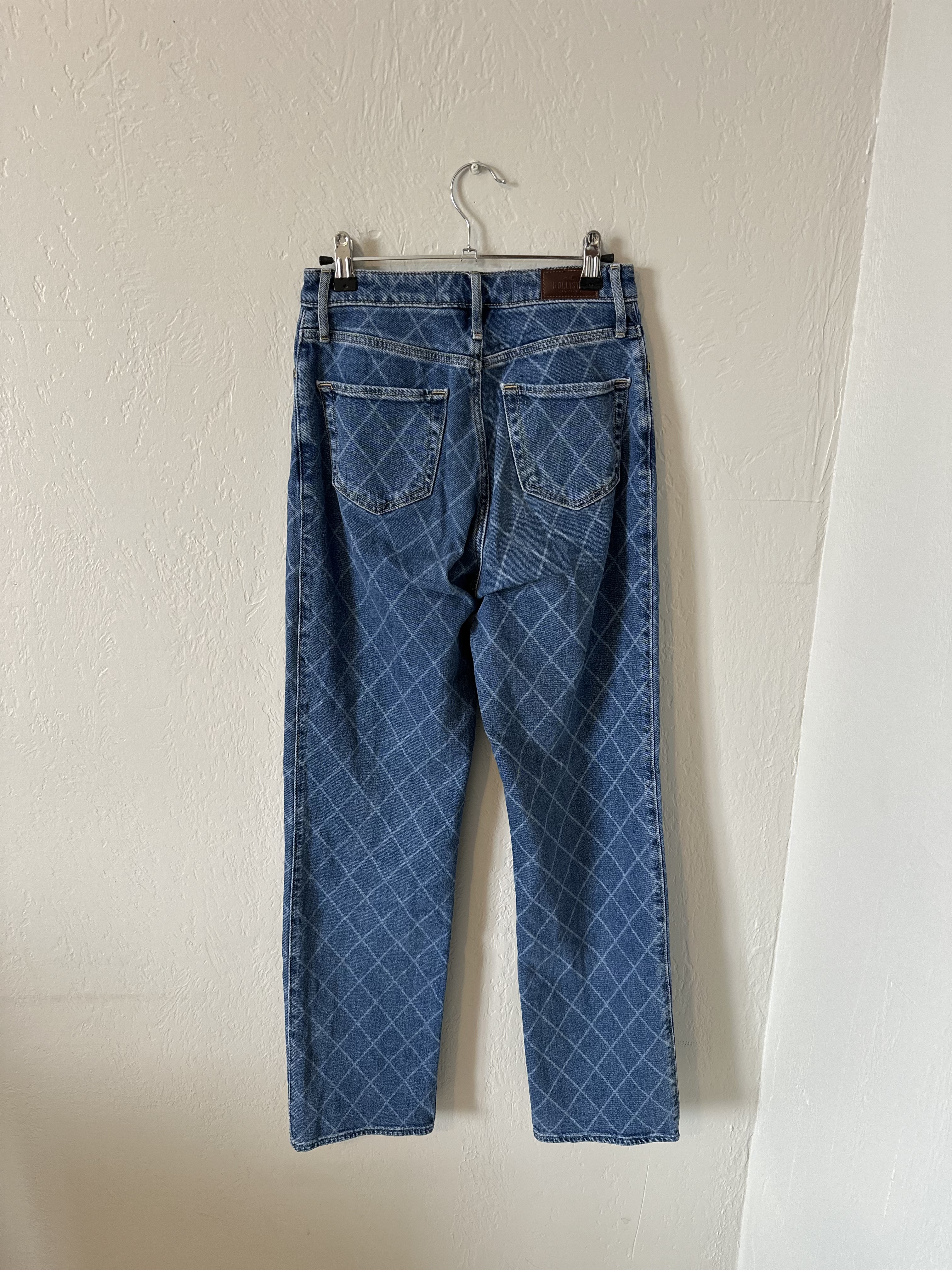 Hollister Ultra High Rise Patterned Dad Jeans thumbnail 2