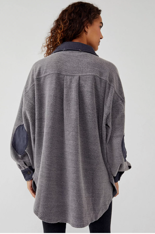 Free People Ruby Oversized Shirt Jacket thumbnail 2