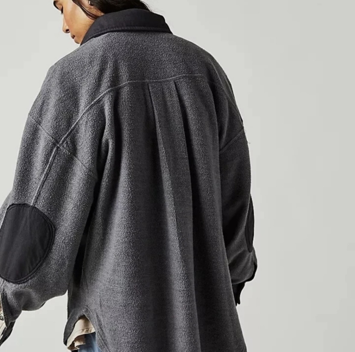 Free People Ruby Oversized Shirt Jacket thumbnail 5