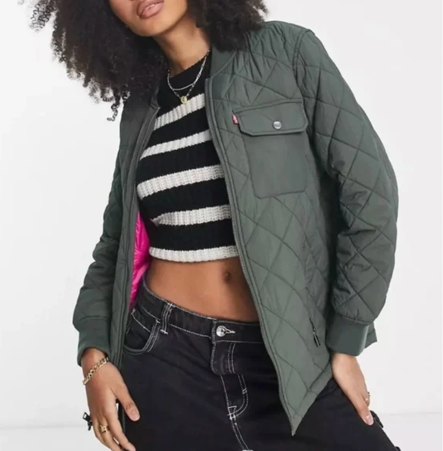 Levi's Quilted Bomber Jacket