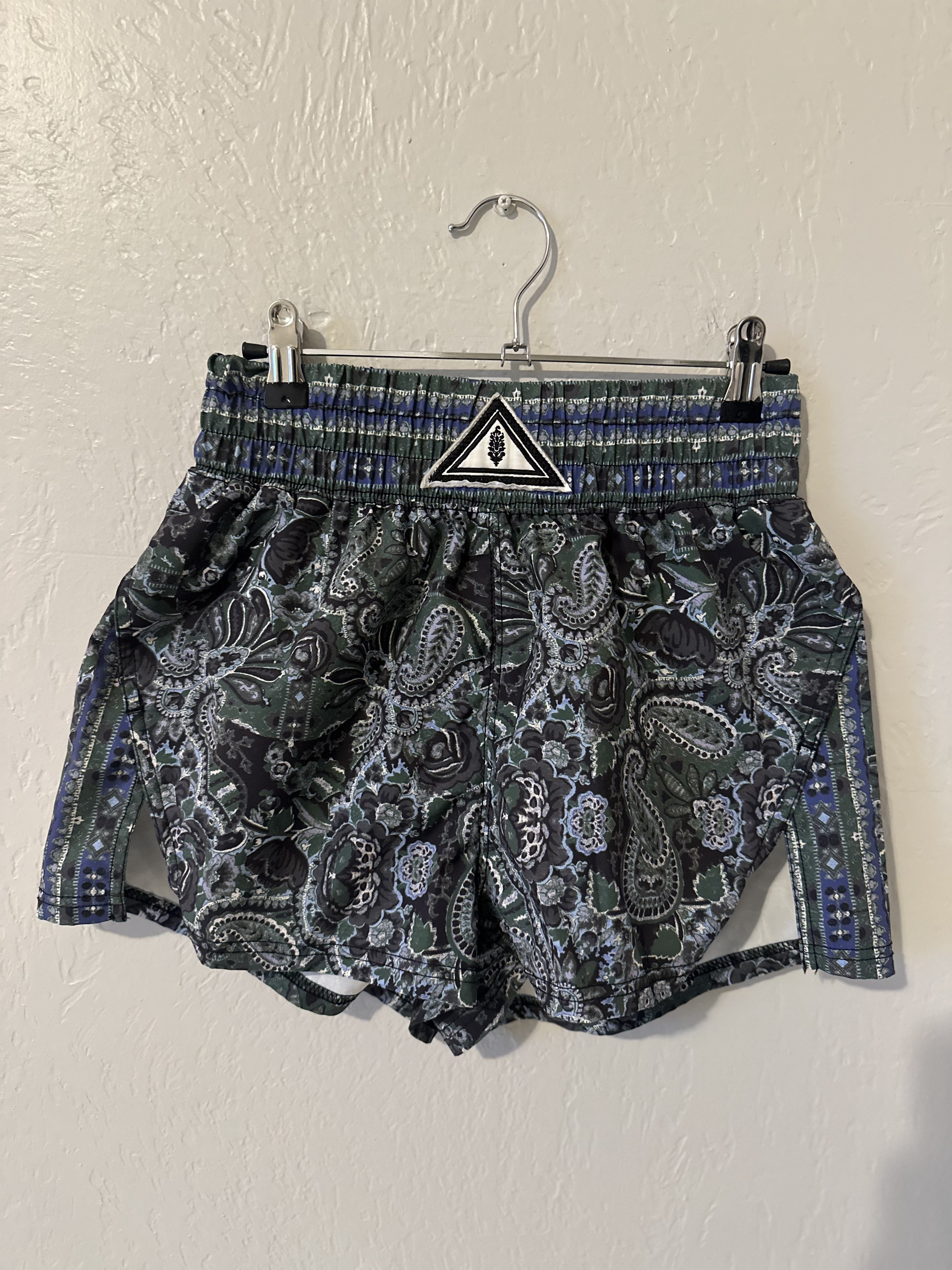 Free People Movement Paisley Shorts thumbnail 2
