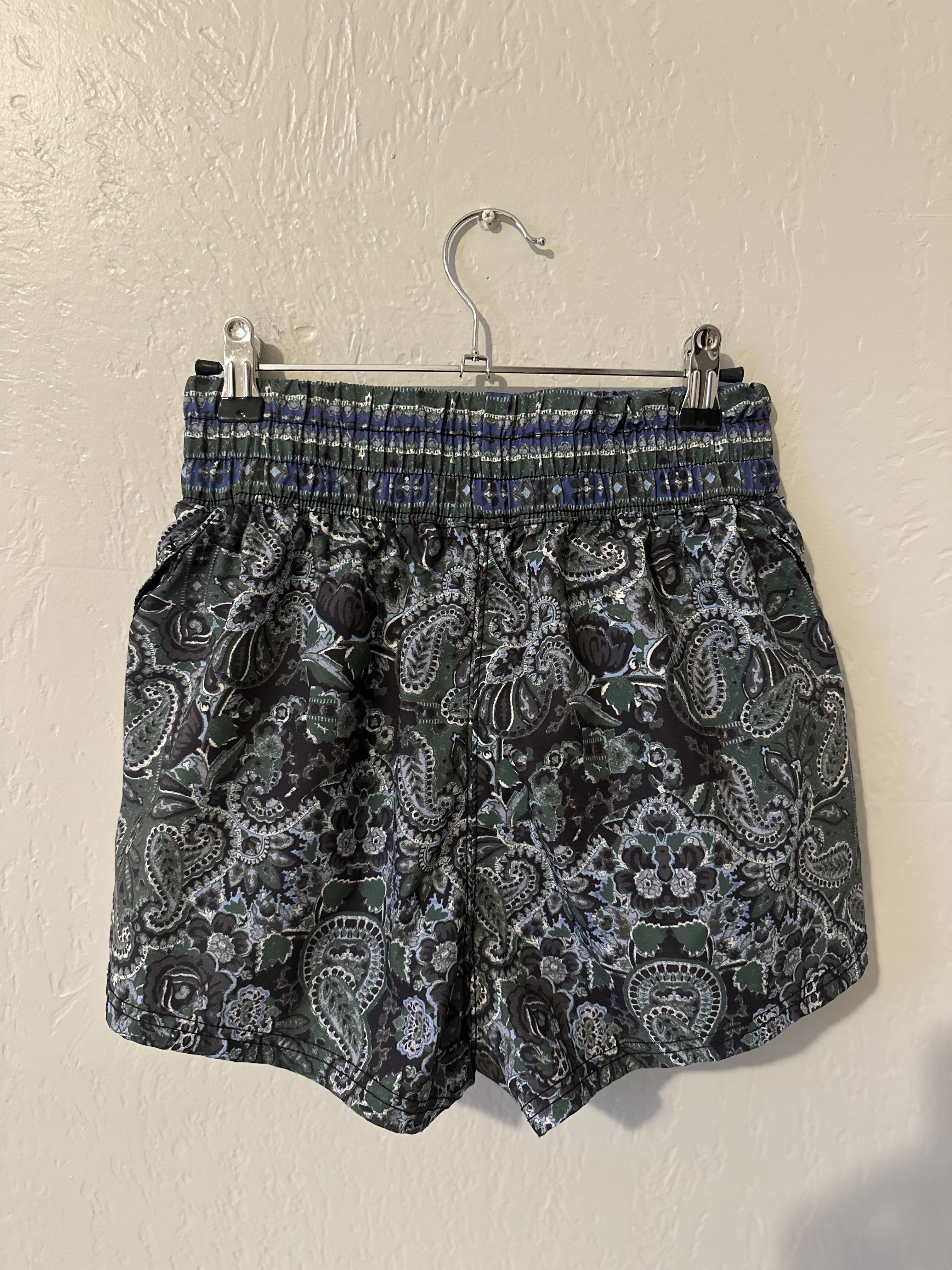 Free People Movement Paisley Shorts thumbnail 3