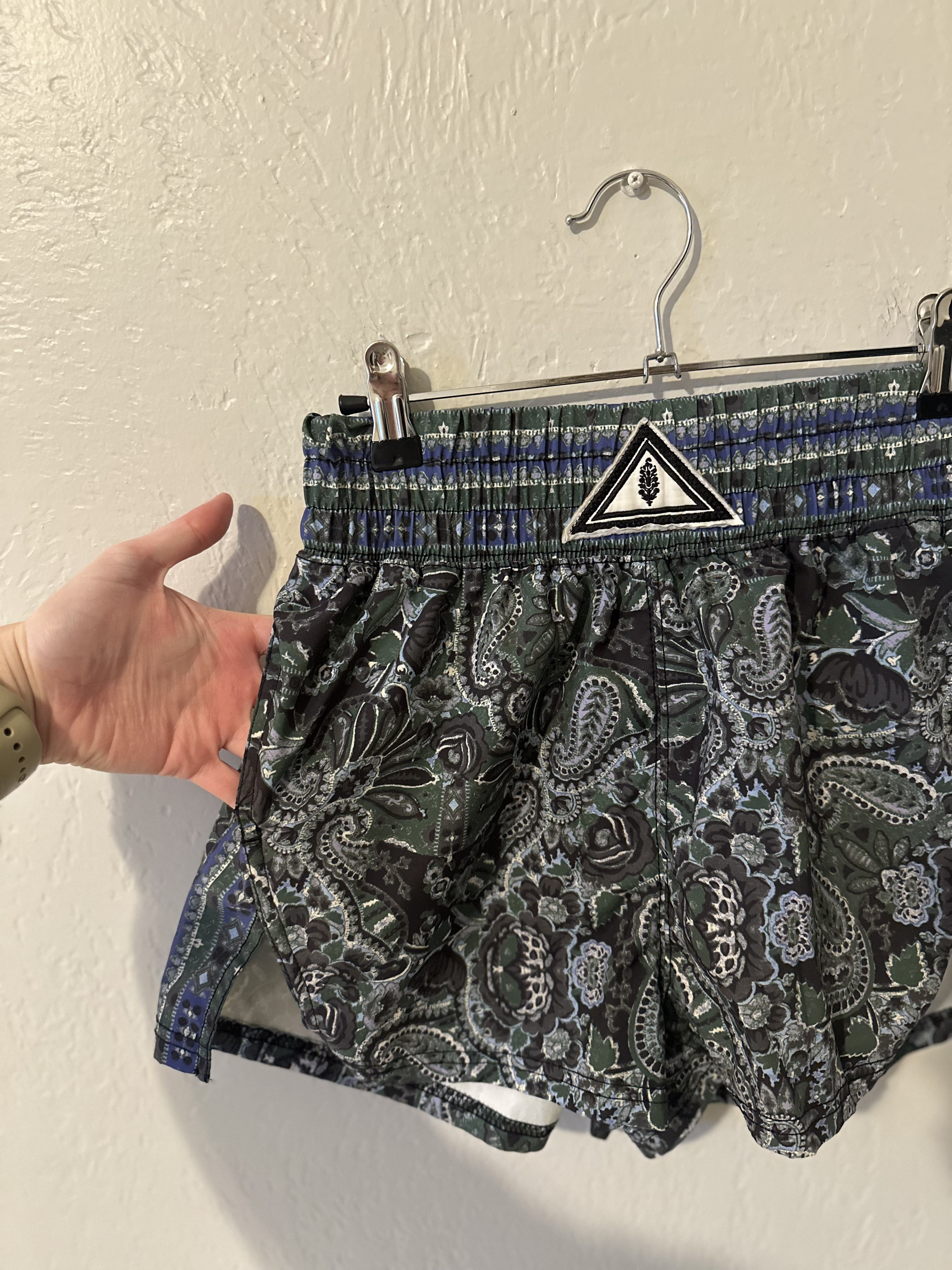 Free People Movement Paisley Shorts thumbnail 5