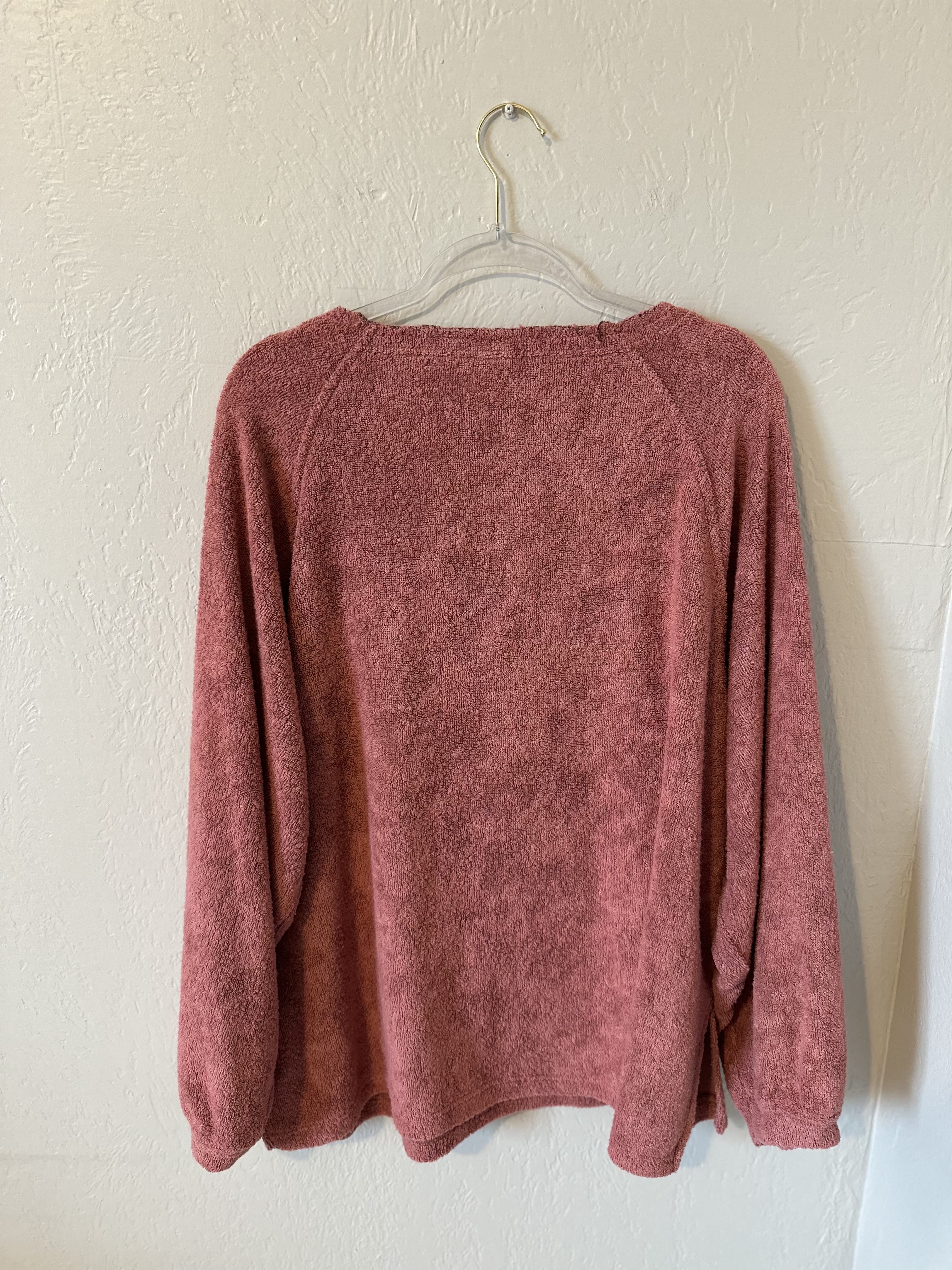 Urban Outfitters Terrycloth Henley thumbnail 2