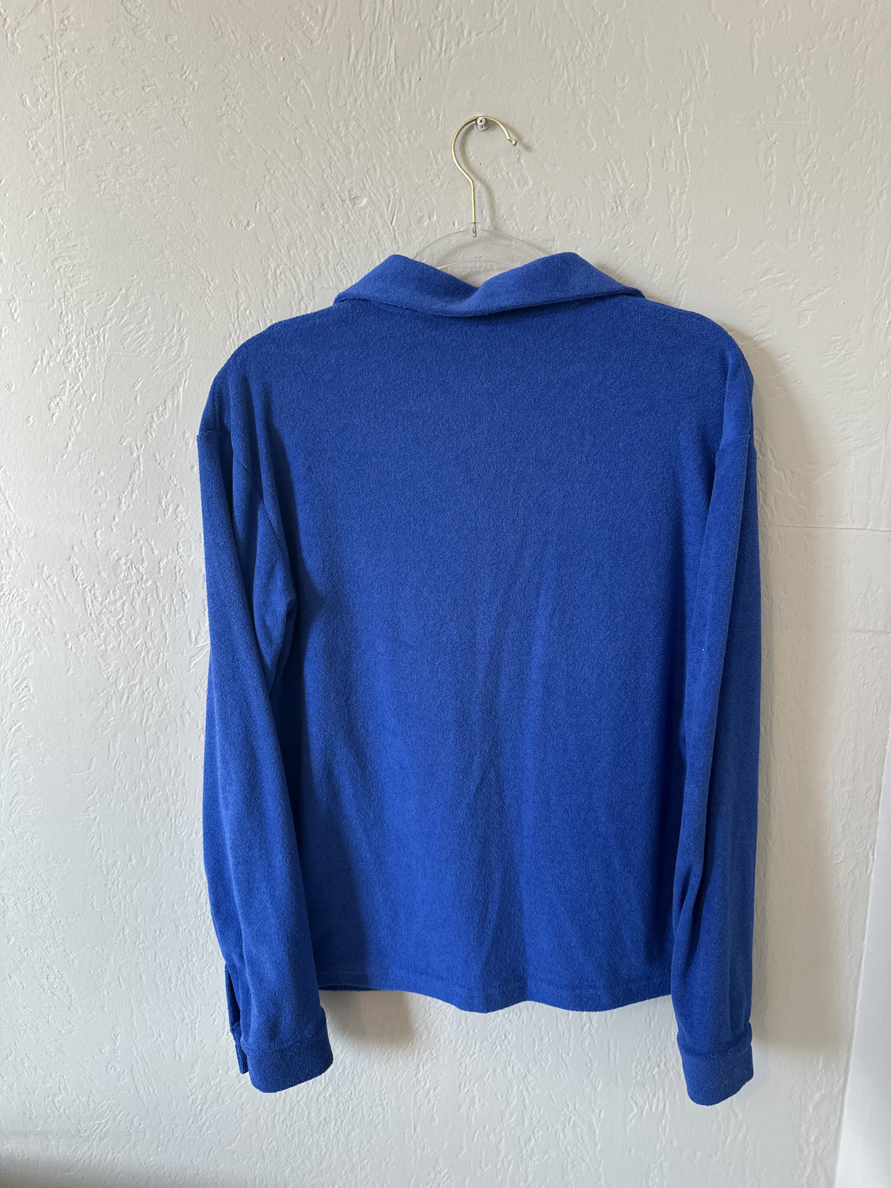 NWT Edikted TerryCloth Button Down Long Sleeve thumbnail 6