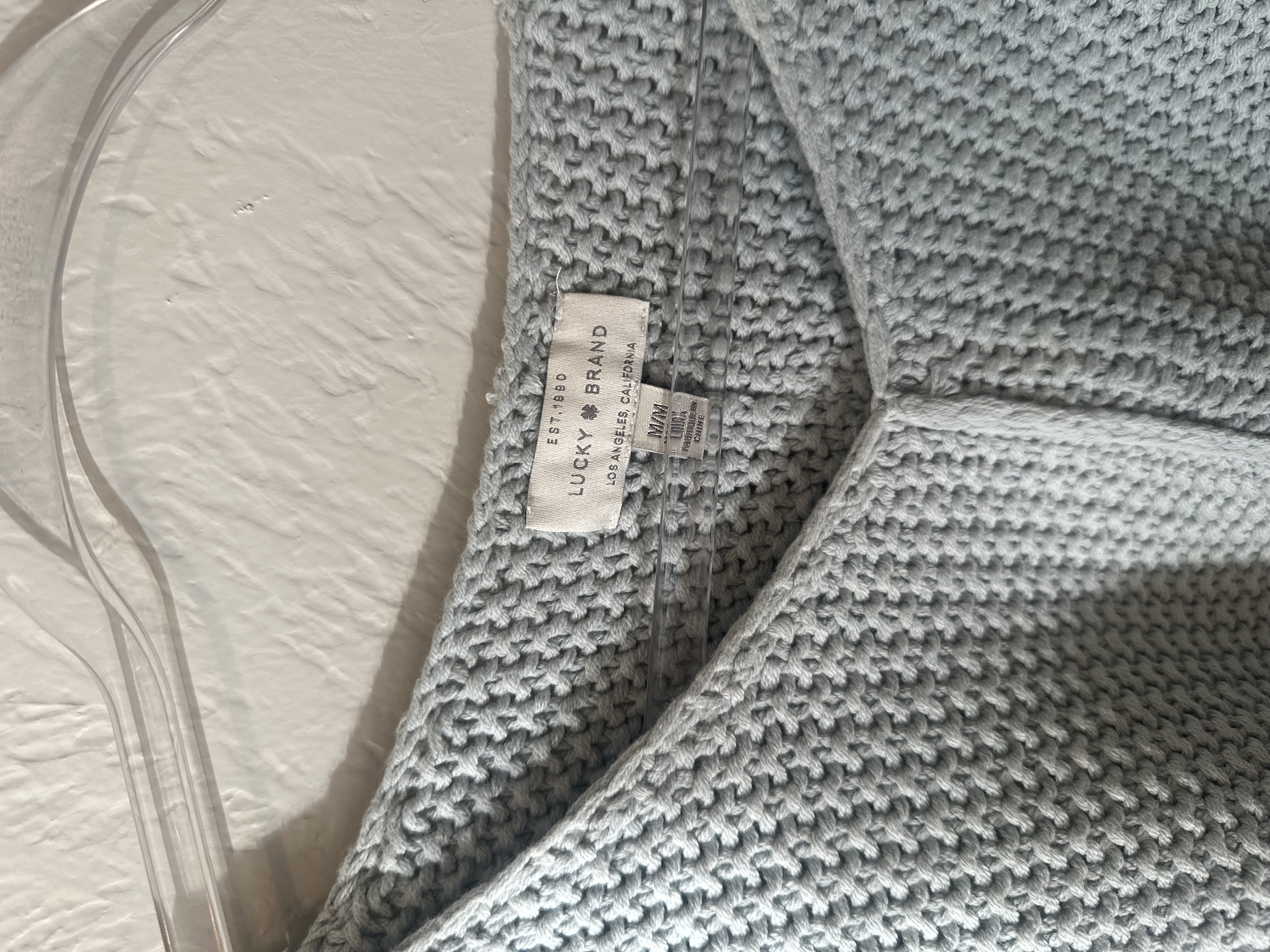 Lucky Brand Crochet Sweater thumbnail 2