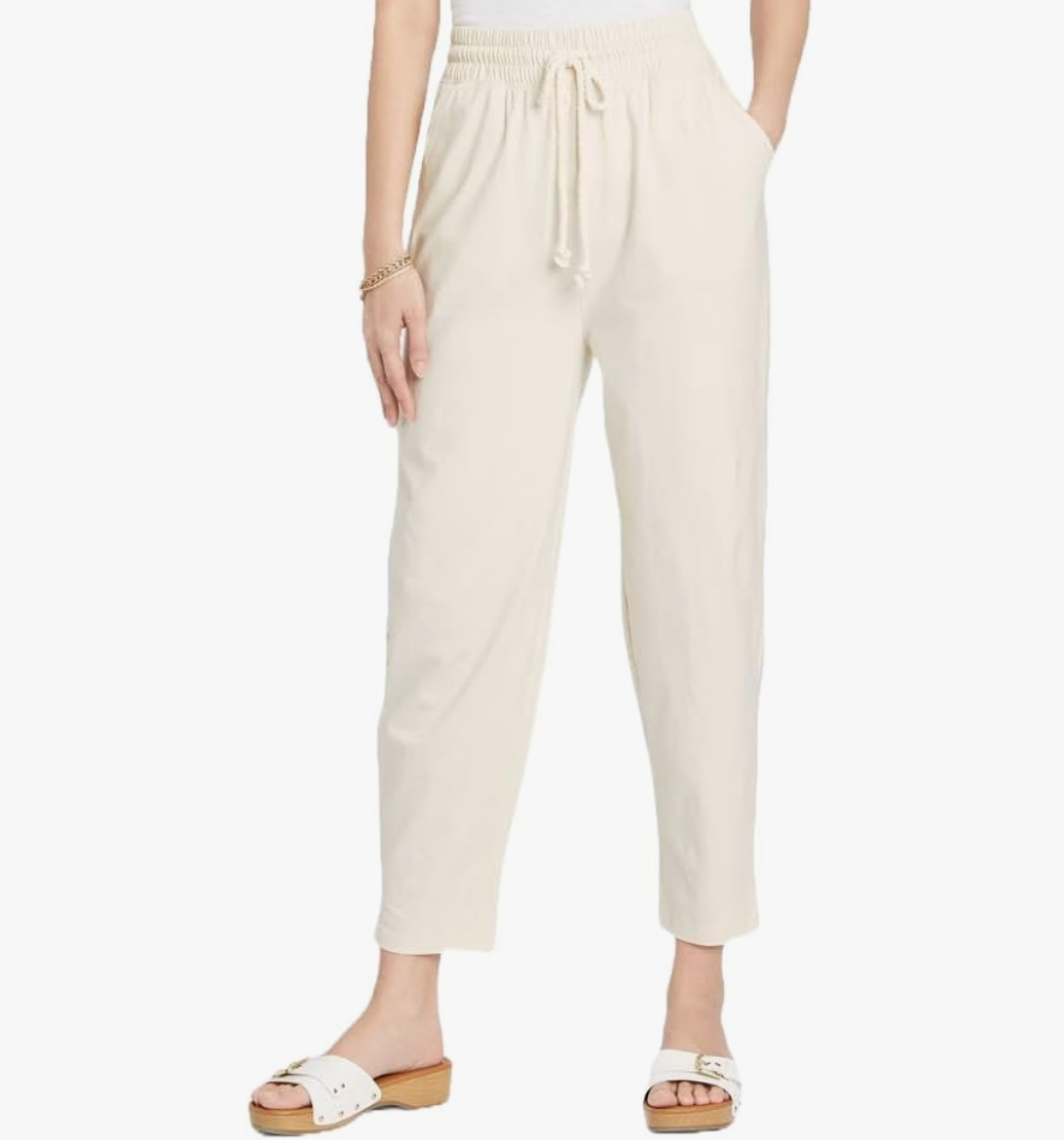 Universal Thread High-Rise Pull On Tapered Knit Pants