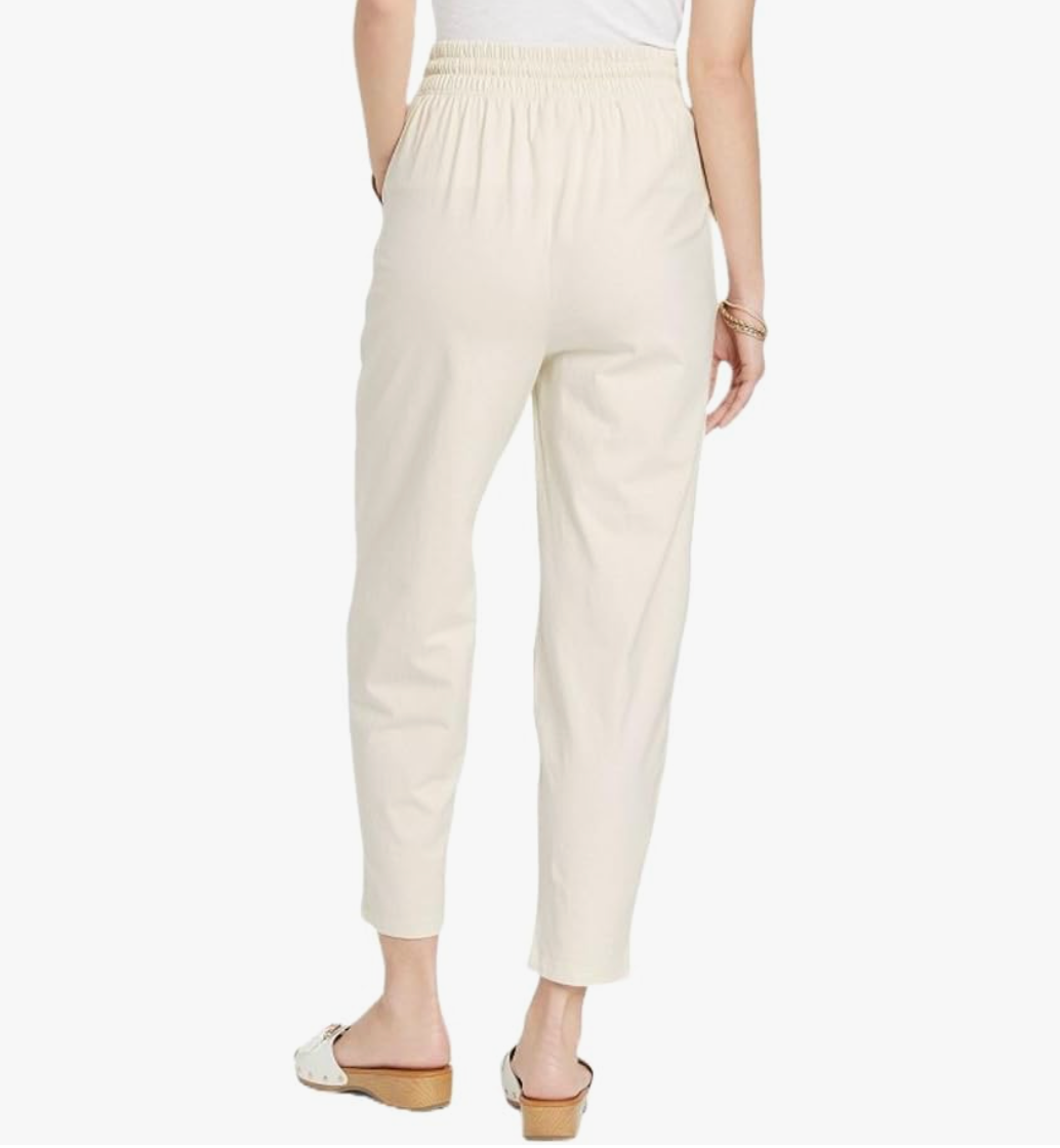 Universal Thread High-Rise Pull On Tapered Knit Pants thumbnail 2