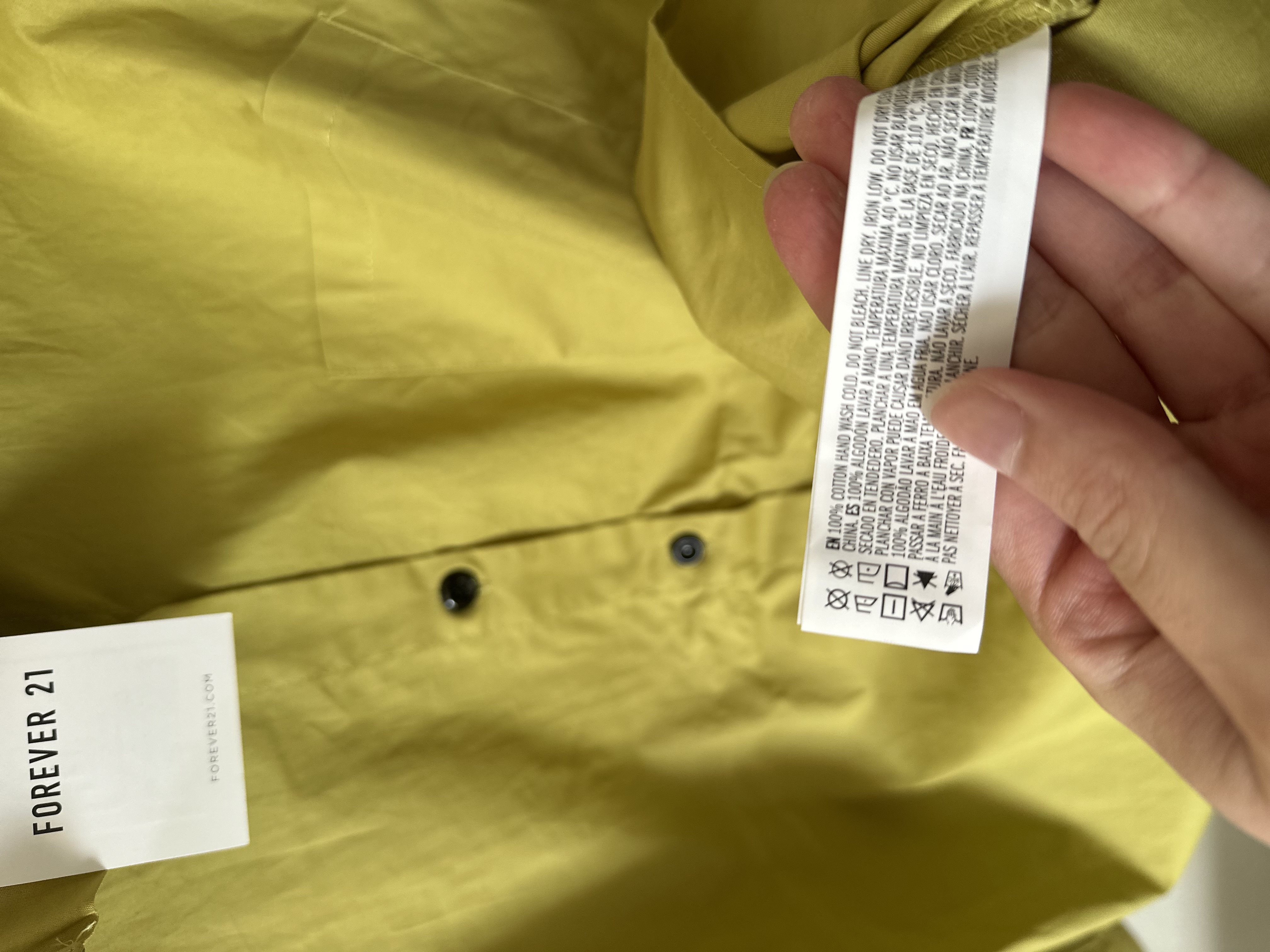 NWT Forever 21 Button Down thumbnail 5