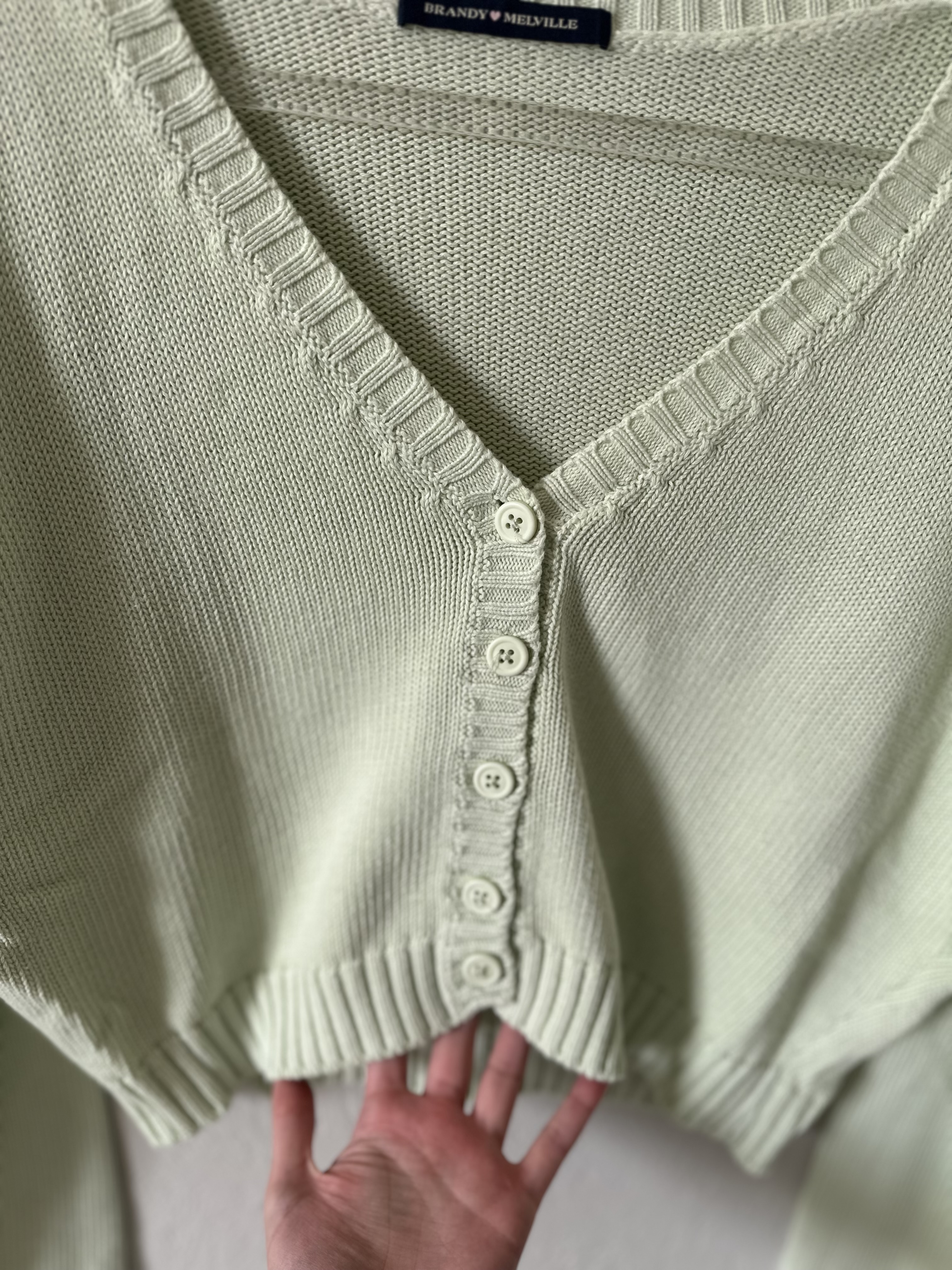 Brandy Melville Cropped Cardigan thumbnail 2