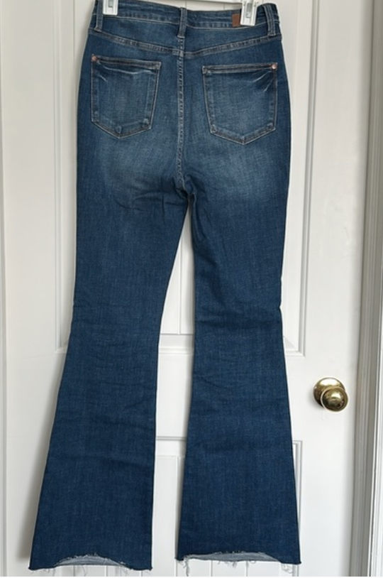 Judy Blue Control Top Flare Jeans thumbnail 3