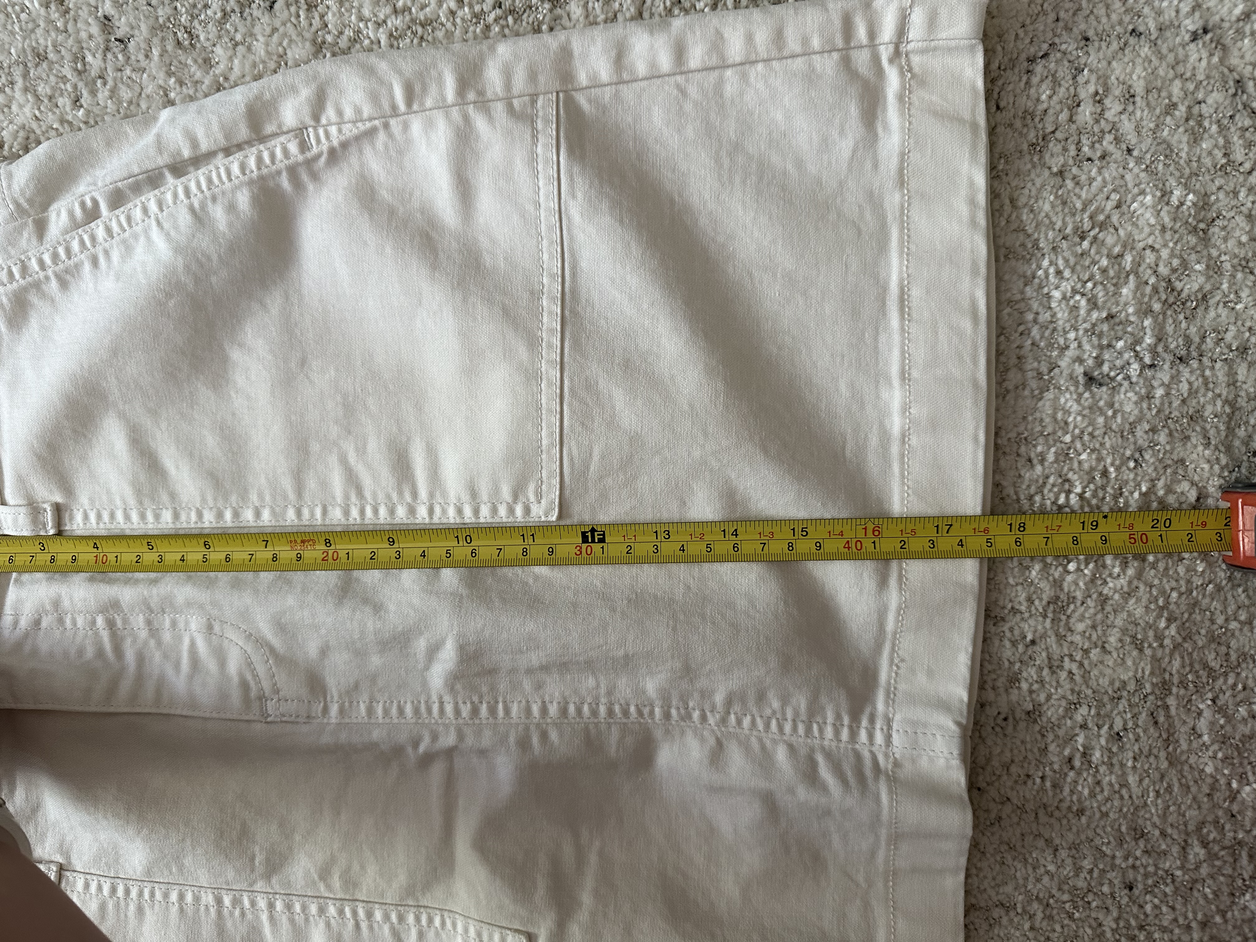 J.Crew Cream Garment-Dyed Utility Mini Skirt thumbnail 6