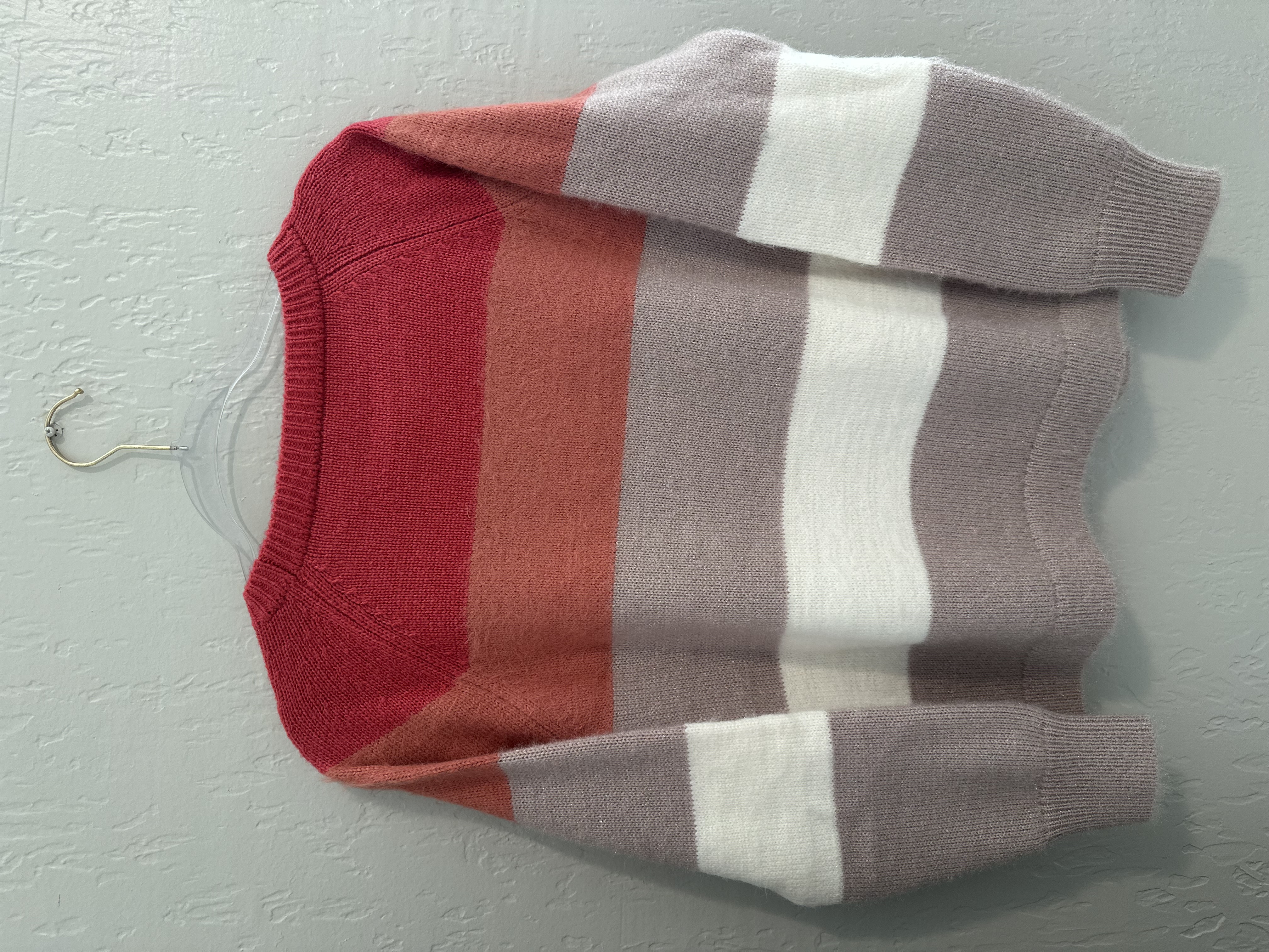 LOFT Striped Sweater thumbnail 3