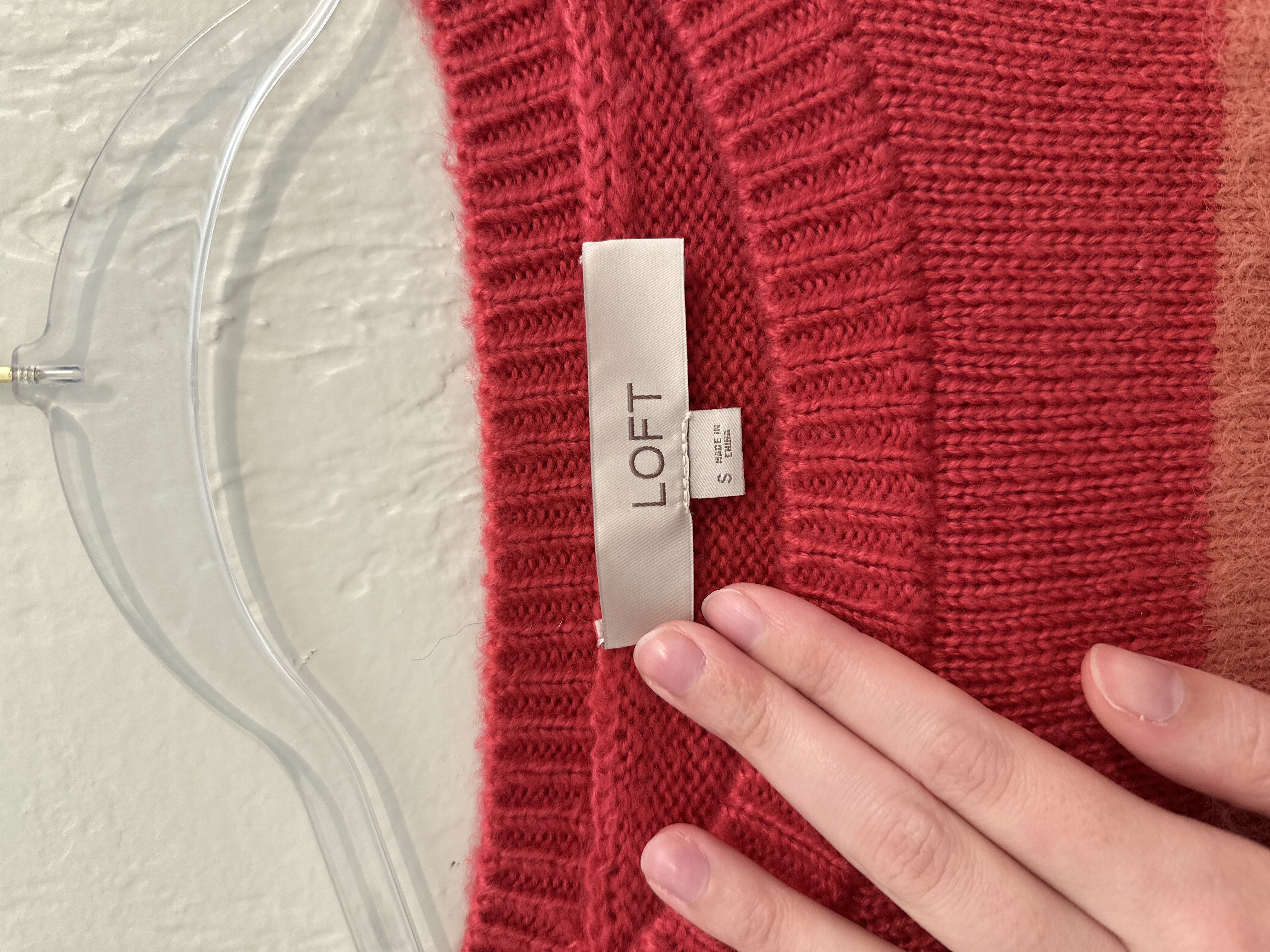 LOFT Striped Sweater thumbnail 4