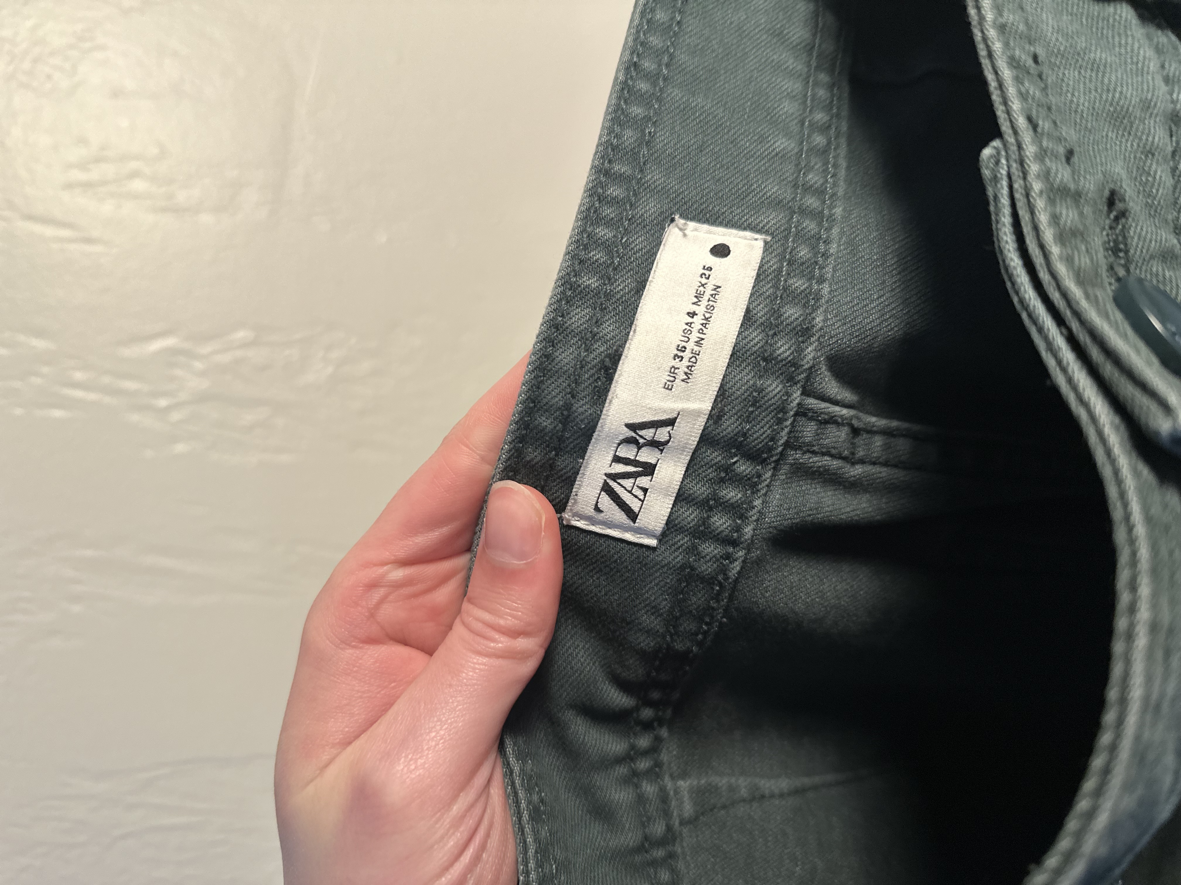 ZARA Marine Straight Jeans thumbnail 6