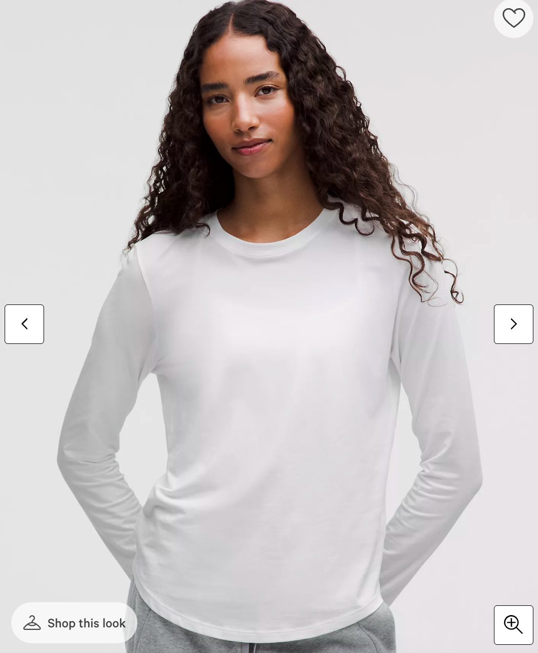 Lululemon Love Long Sleeve Shirt