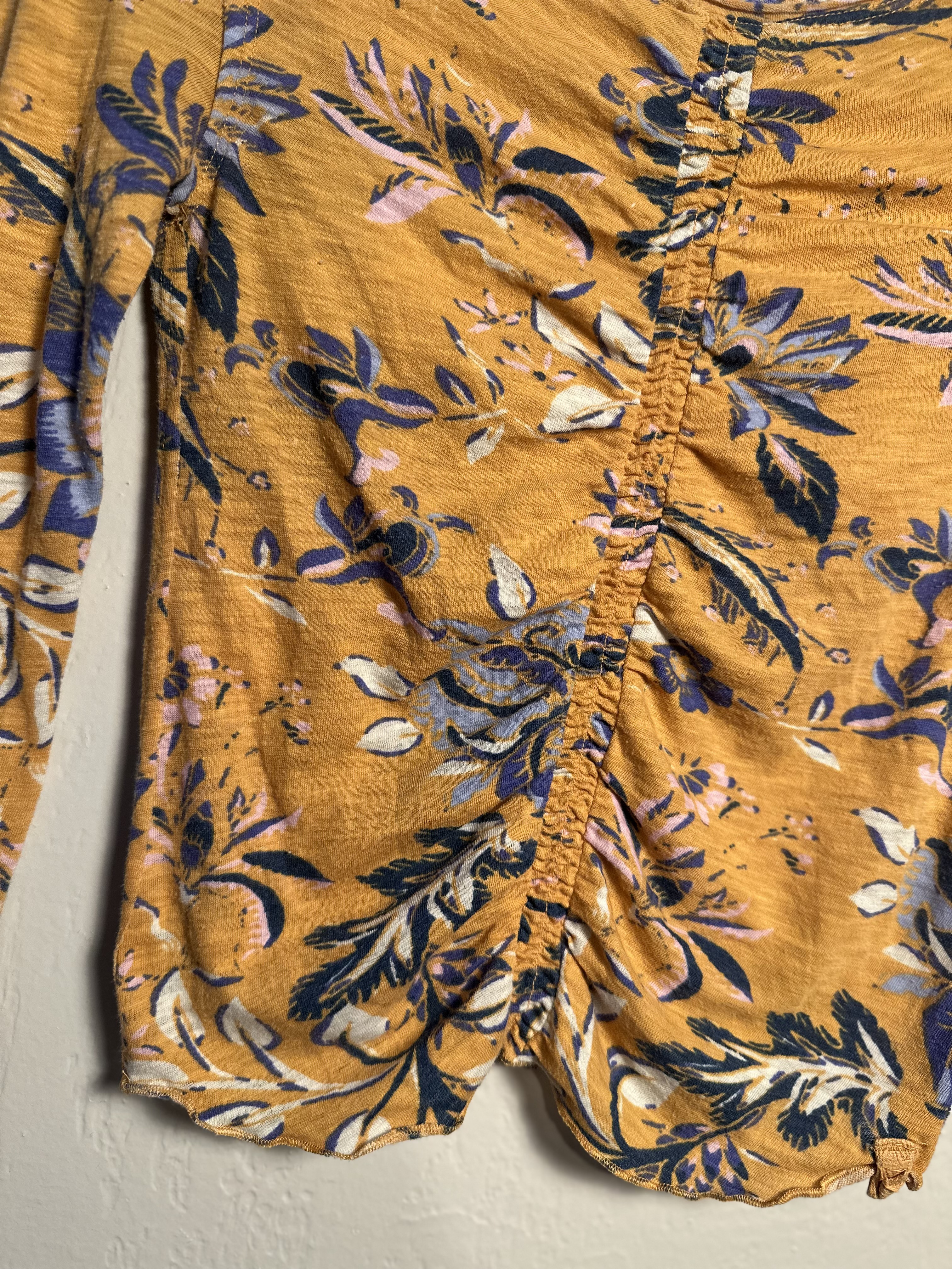 Free People Dreamed Of You Floral Long Sleeve thumbnail 5