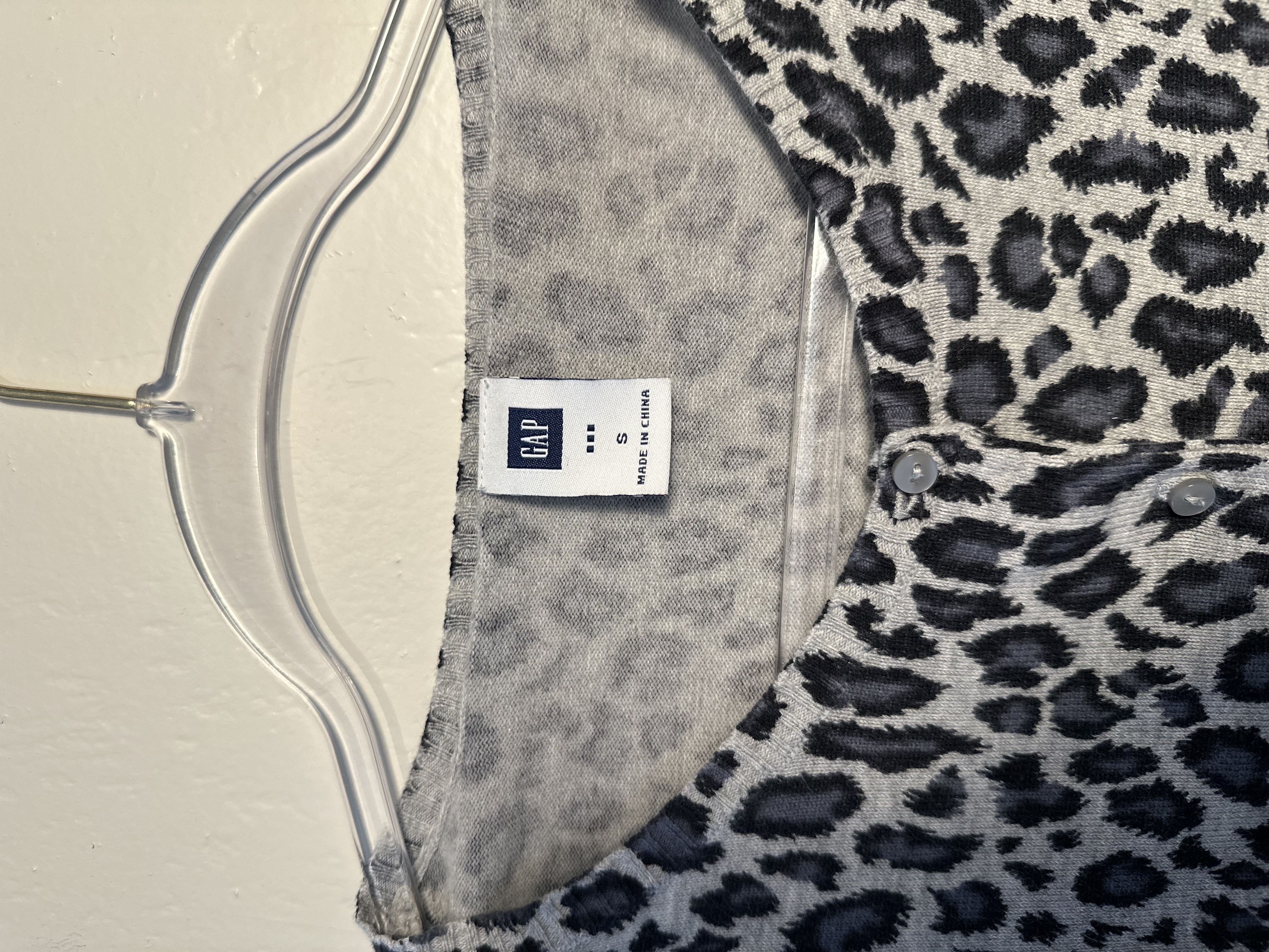 GAP Leopard Cardigan  thumbnail 2