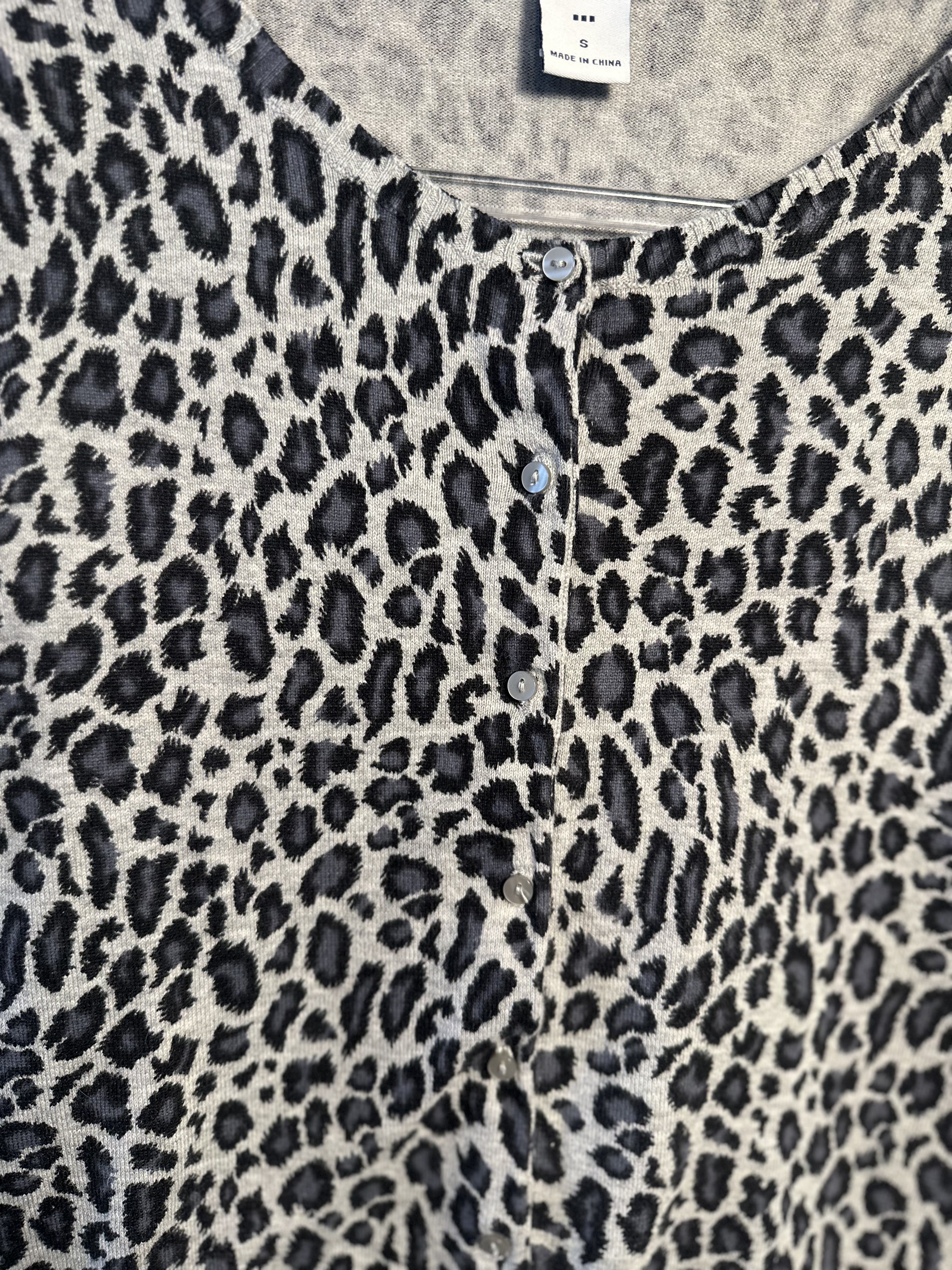 GAP Leopard Cardigan  thumbnail 3