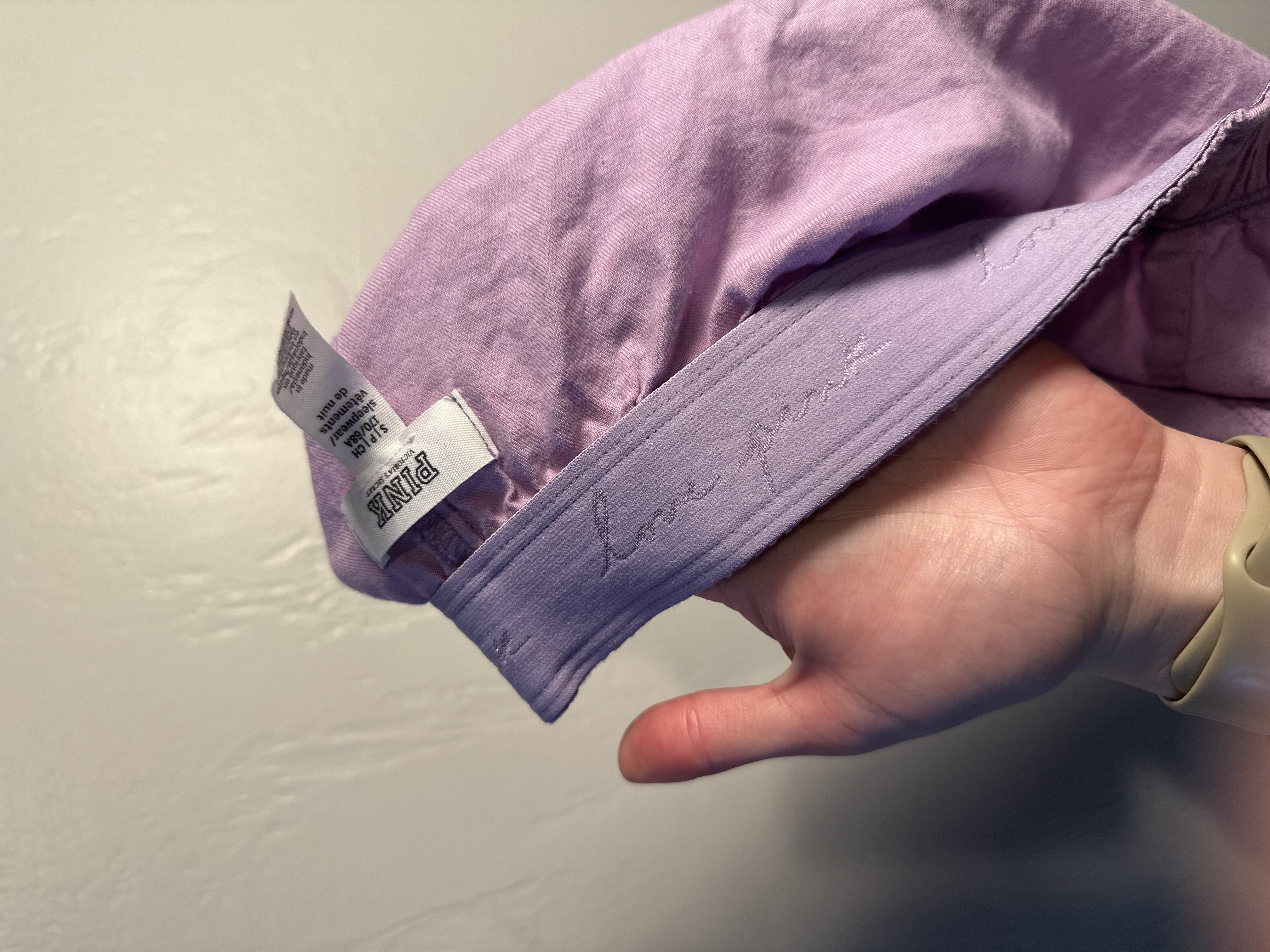 PINK Cotton Pajama Shorts thumbnail 4