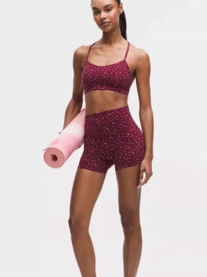 NWT Lululemon Align Heart Biker Shorts 