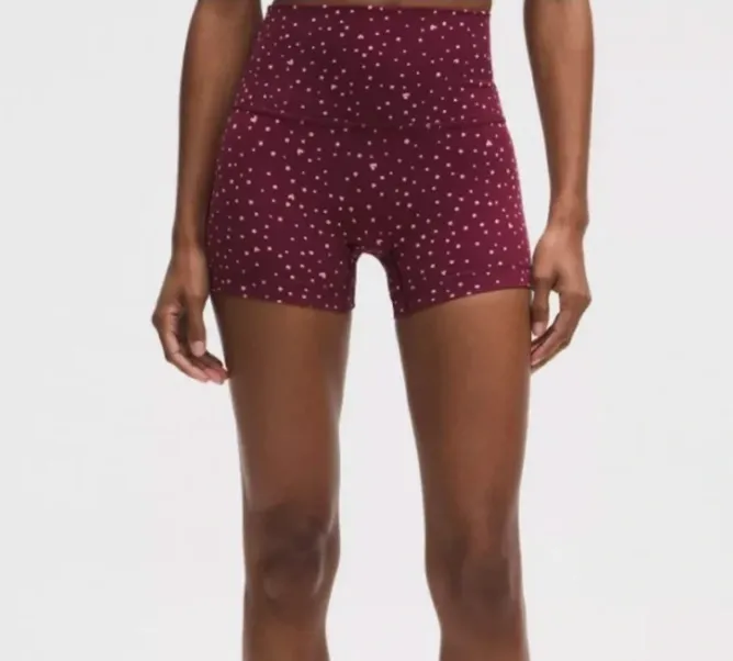NWT Lululemon Align Heart Biker Shorts  thumbnail 3