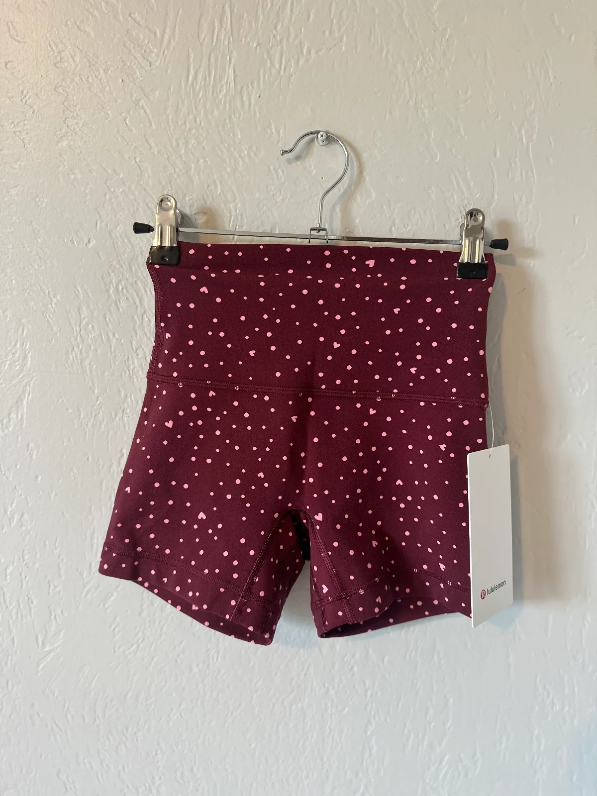 NWT Lululemon Align Heart Biker Shorts  thumbnail 4