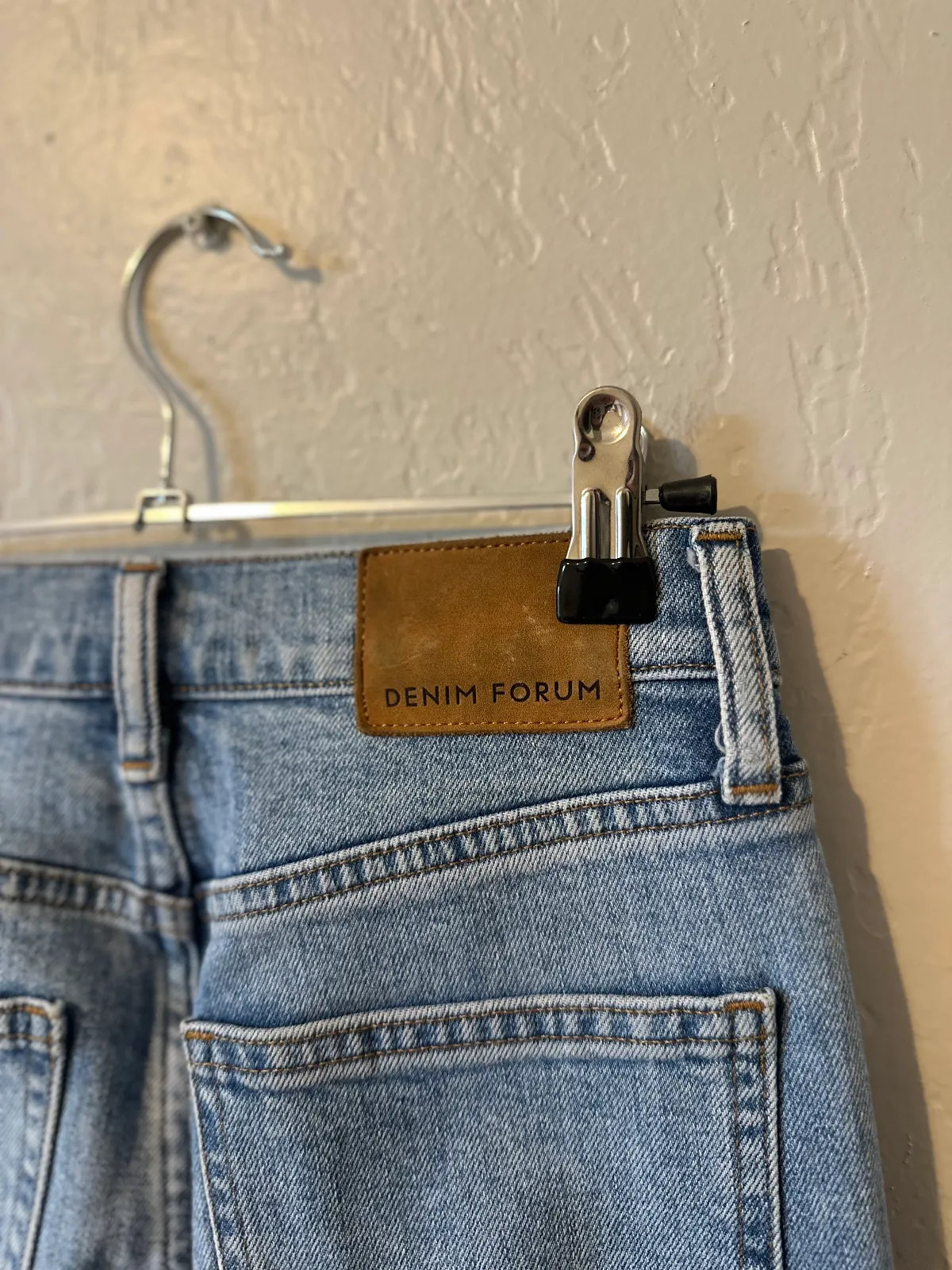 Denim Forum The Twiggy High Rise Flare Jeans  thumbnail 7