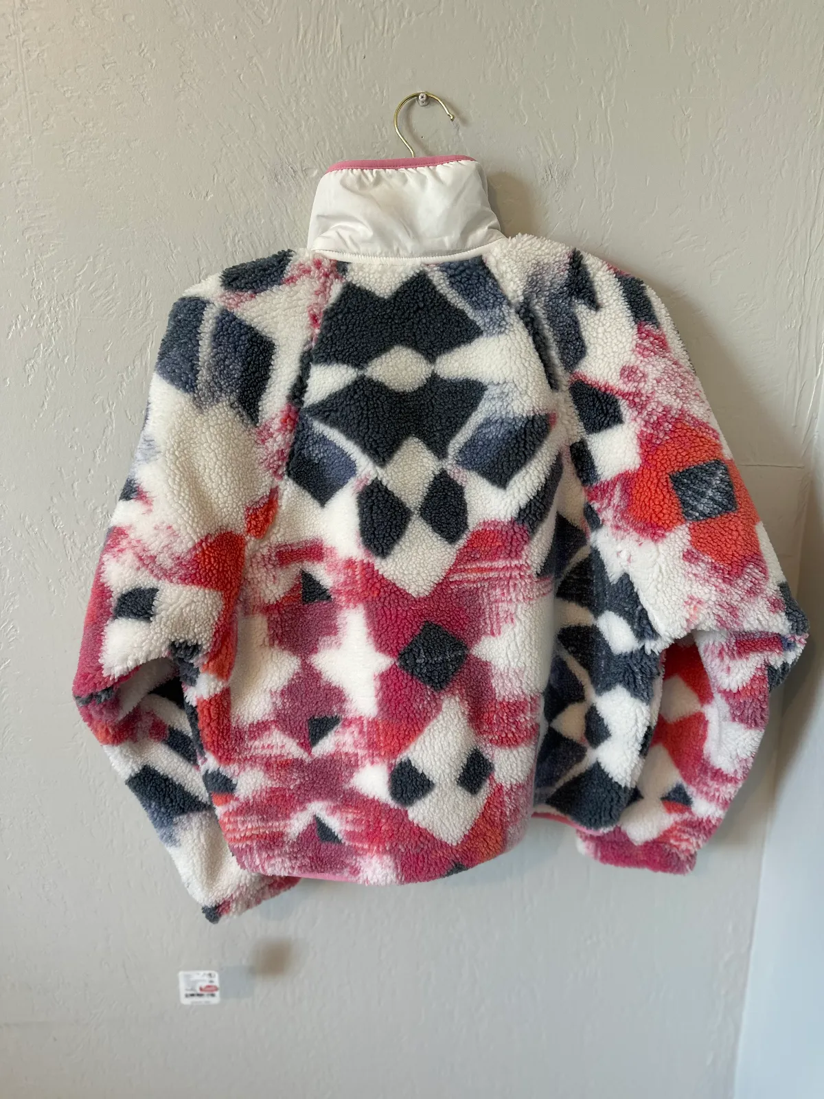 NWT Free People Hit The Slopes Printed Fleece Jacket thumbnail 4