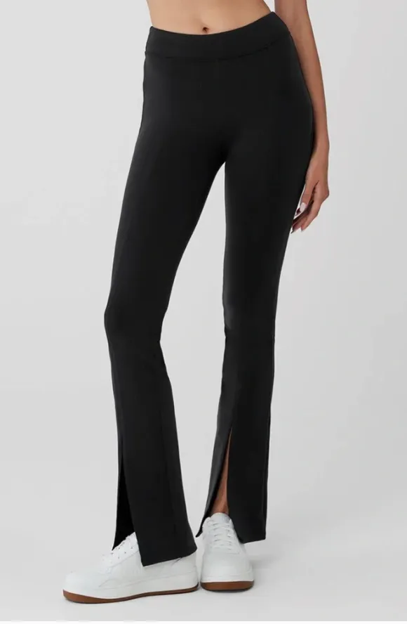 Alo Yoga Split Hem Flutter Leggings 