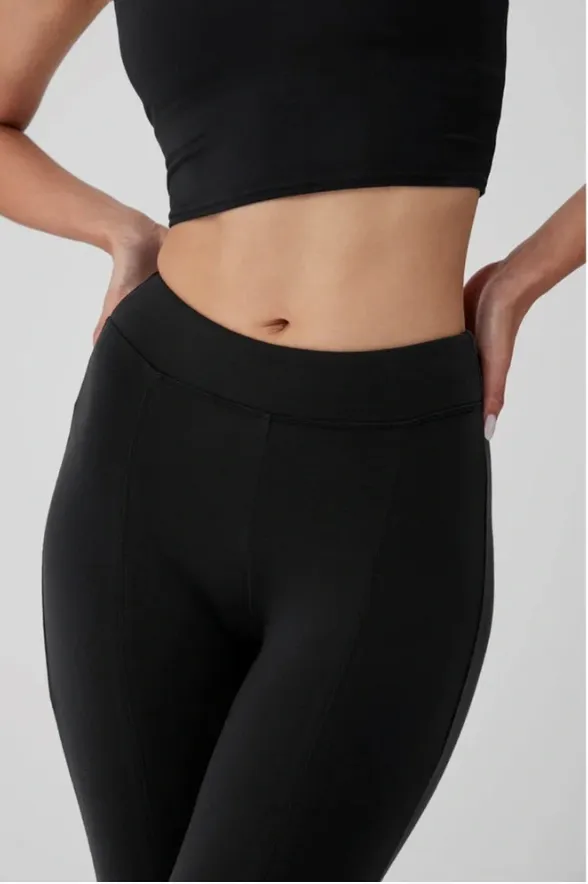 Alo Yoga Split Hem Flutter Leggings  thumbnail 2