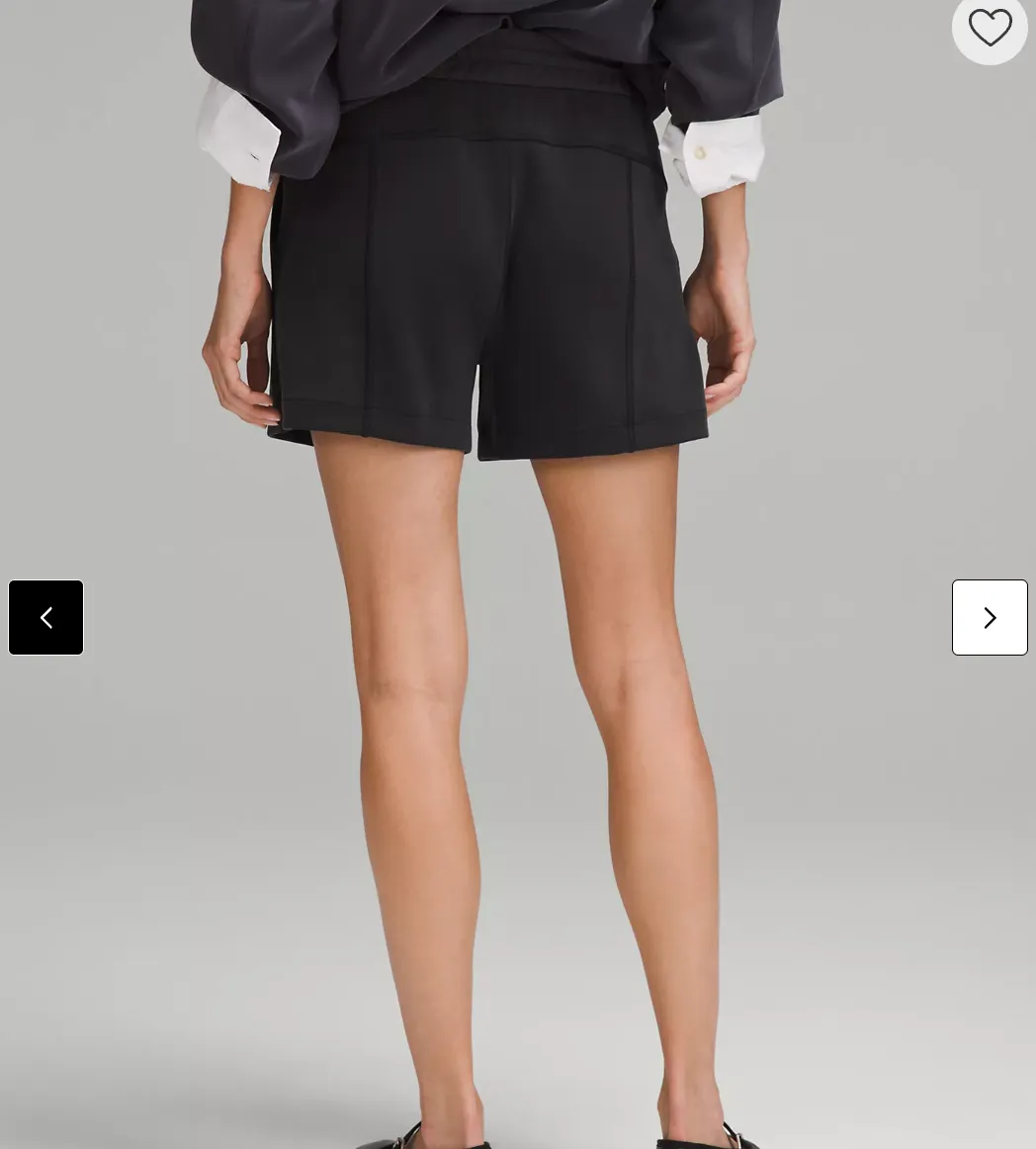 Lululemon Softstreme High Rise Shorts 