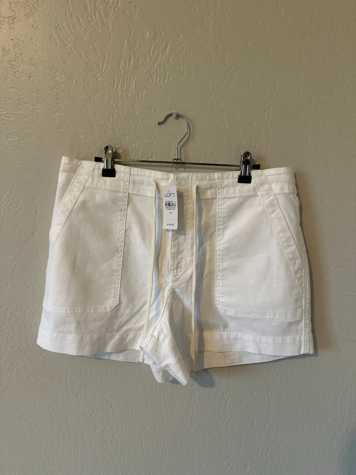 NWT LOFT Shorts with Drawstring