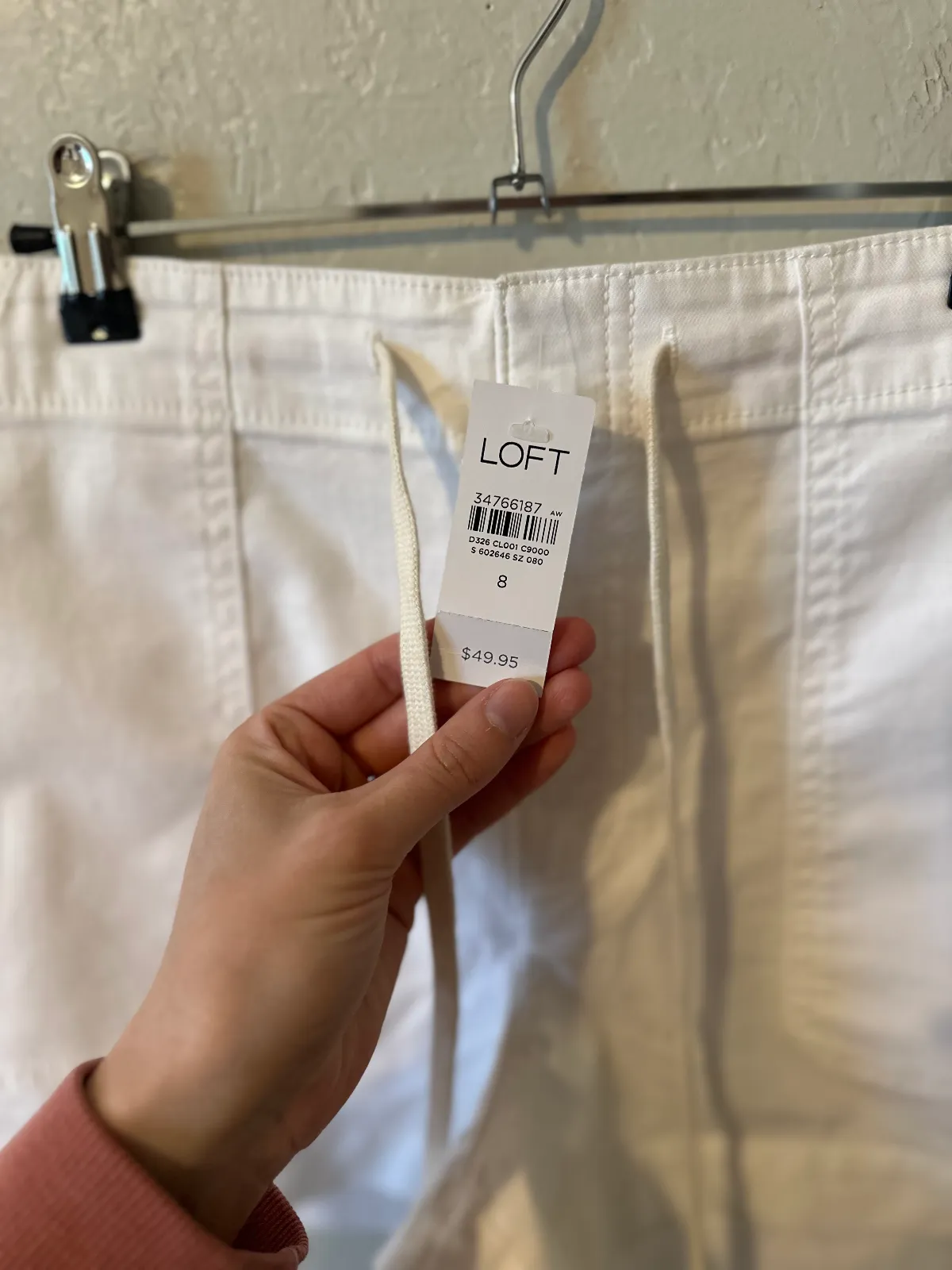 NWT LOFT Shorts with Drawstring thumbnail 3
