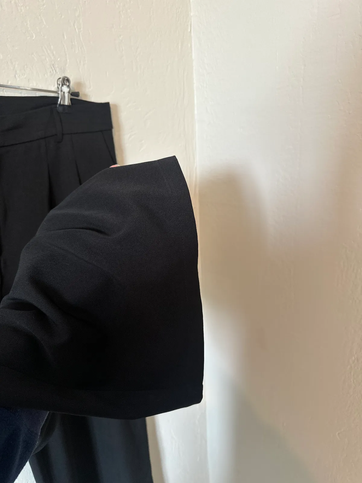 Princess Polly Archer Wide Leg Pants in Black  thumbnail 4