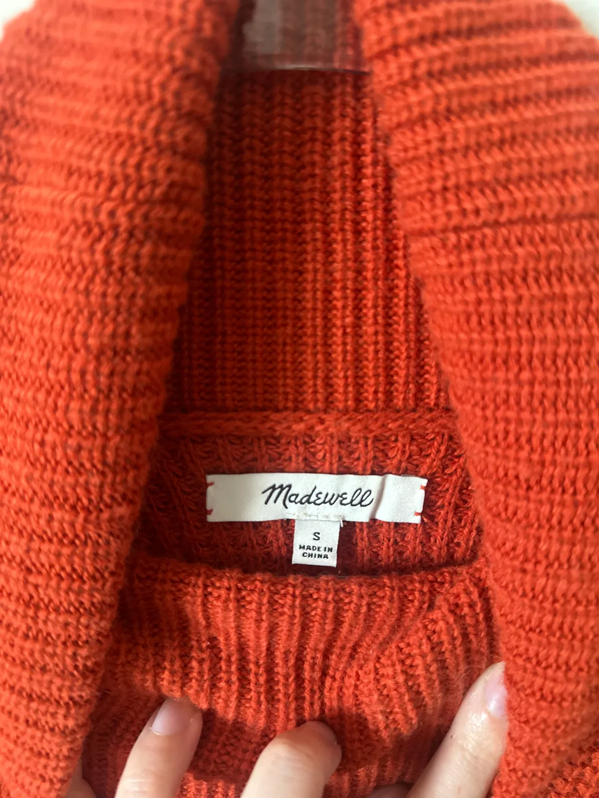 Madewell Eastbrook Turtleneck Cross-Back Sweater thumbnail 5