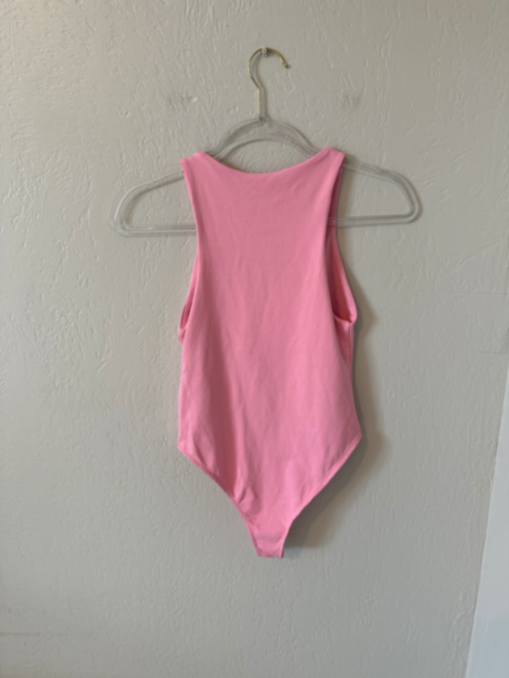 ZARA Halterneck Double Lined Bodysuit thumbnail 4