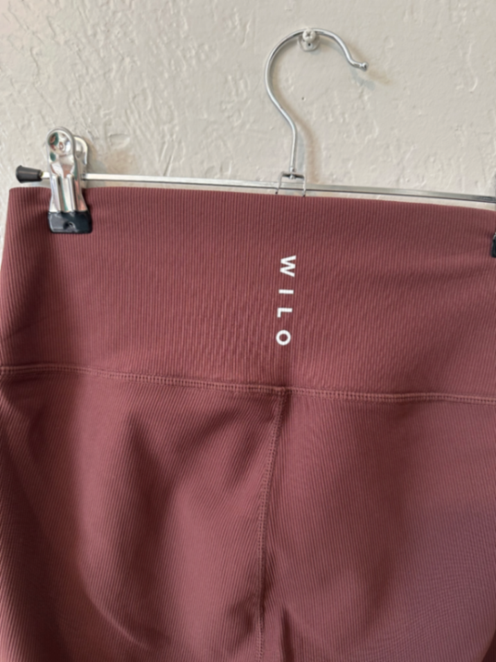 Wilo The Label Ribbed Brown Leggings  thumbnail 3