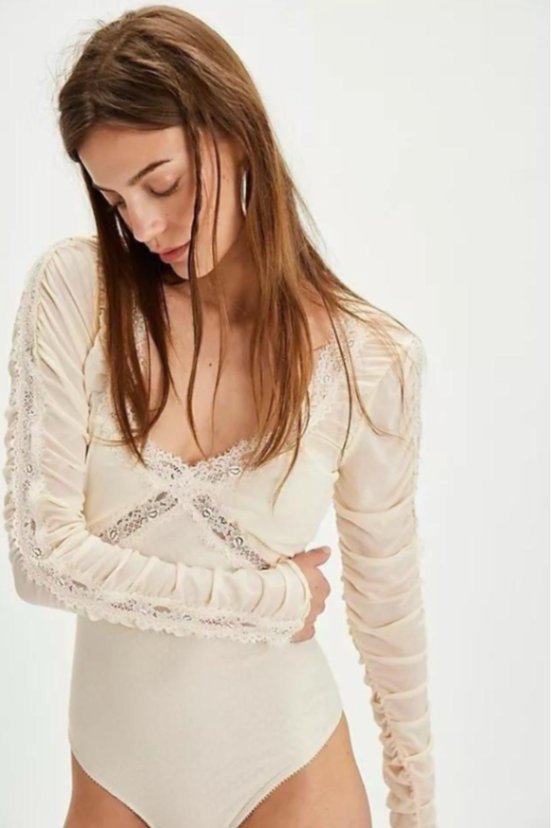 Free People Forever Young Bodysuit