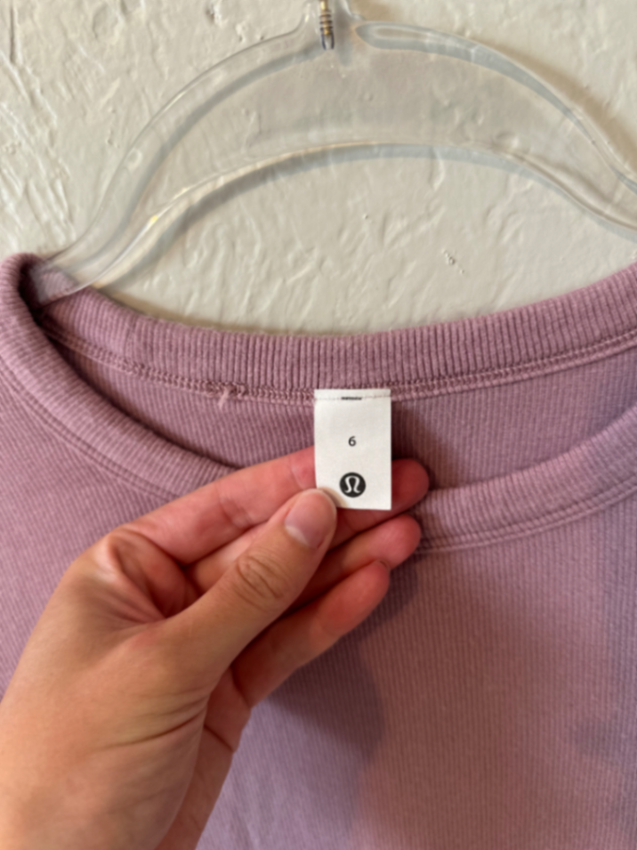 Lululemon Hold Tight Straight-Hem Cropped T-Shirt thumbnail 3