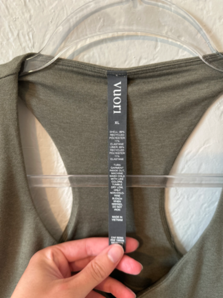 Vuori Halo Performance Crop Tank 2.0 thumbnail 3