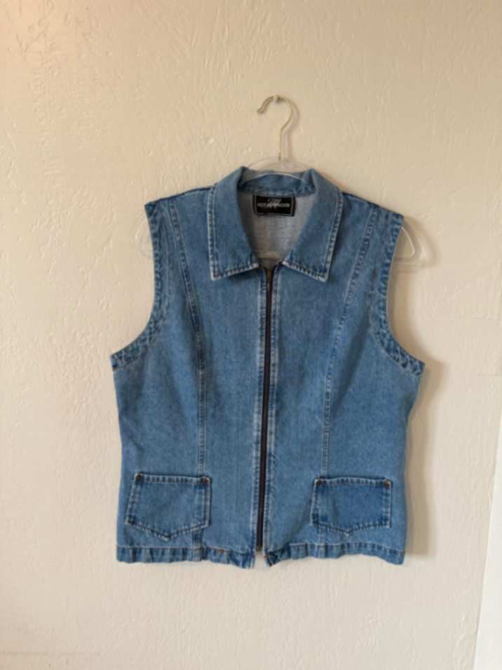 Molly Malloy Denim Vest