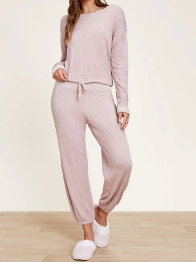 Barefoot Dreams Malibu Crinkle Jersey Lounge Set  thumbnail 2
