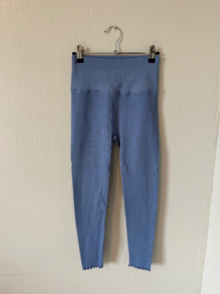 Spiritual Gangster Love Sculpt Lettuce Edge Rib Leggings thumbnail 3