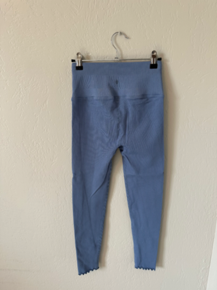 Spiritual Gangster Love Sculpt Lettuce Edge Rib Leggings thumbnail 4